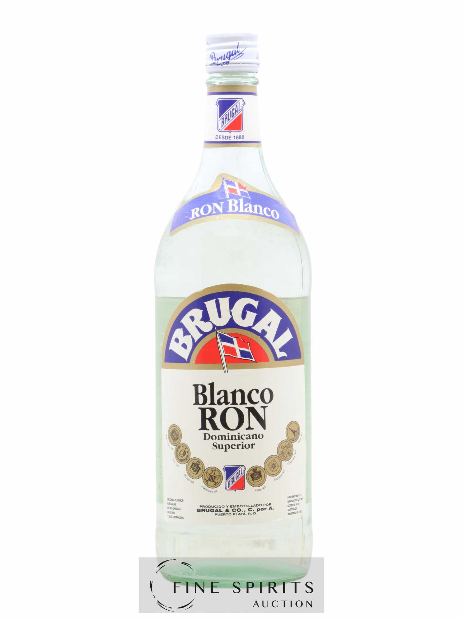 Brugal Of. Blanco Velier Import (sans prix de réserve) - Lot de 1 bouteille - 0