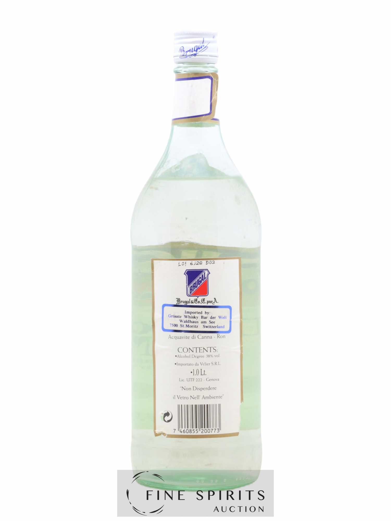 Brugal Of. Blanco Velier Import (sans prix de réserve) - Lot de 1 bouteille - 1
