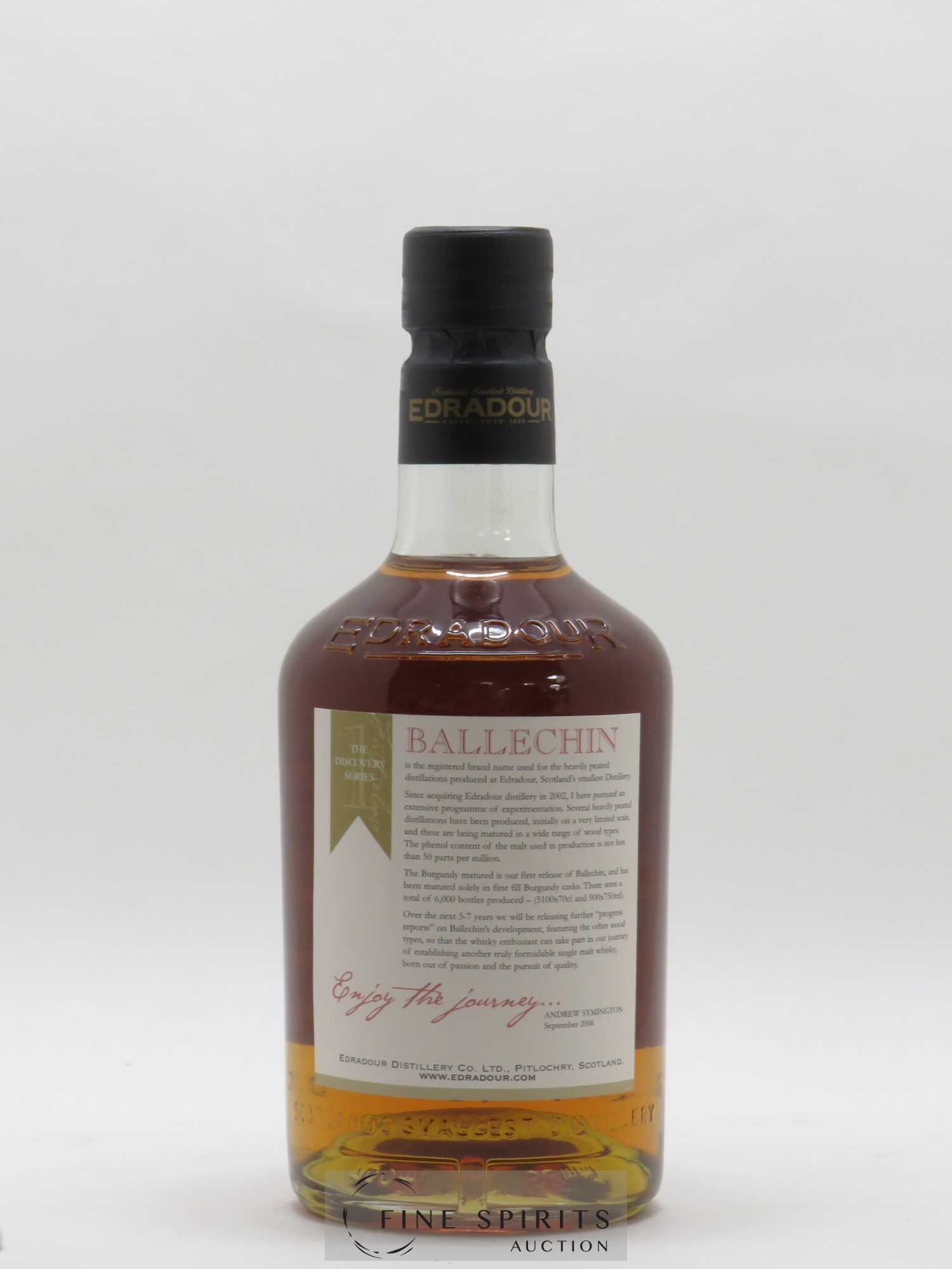 Ballechin Of. N°1 Burgundy Matured The Discovery Series - Lot de 1 bouteille - 2