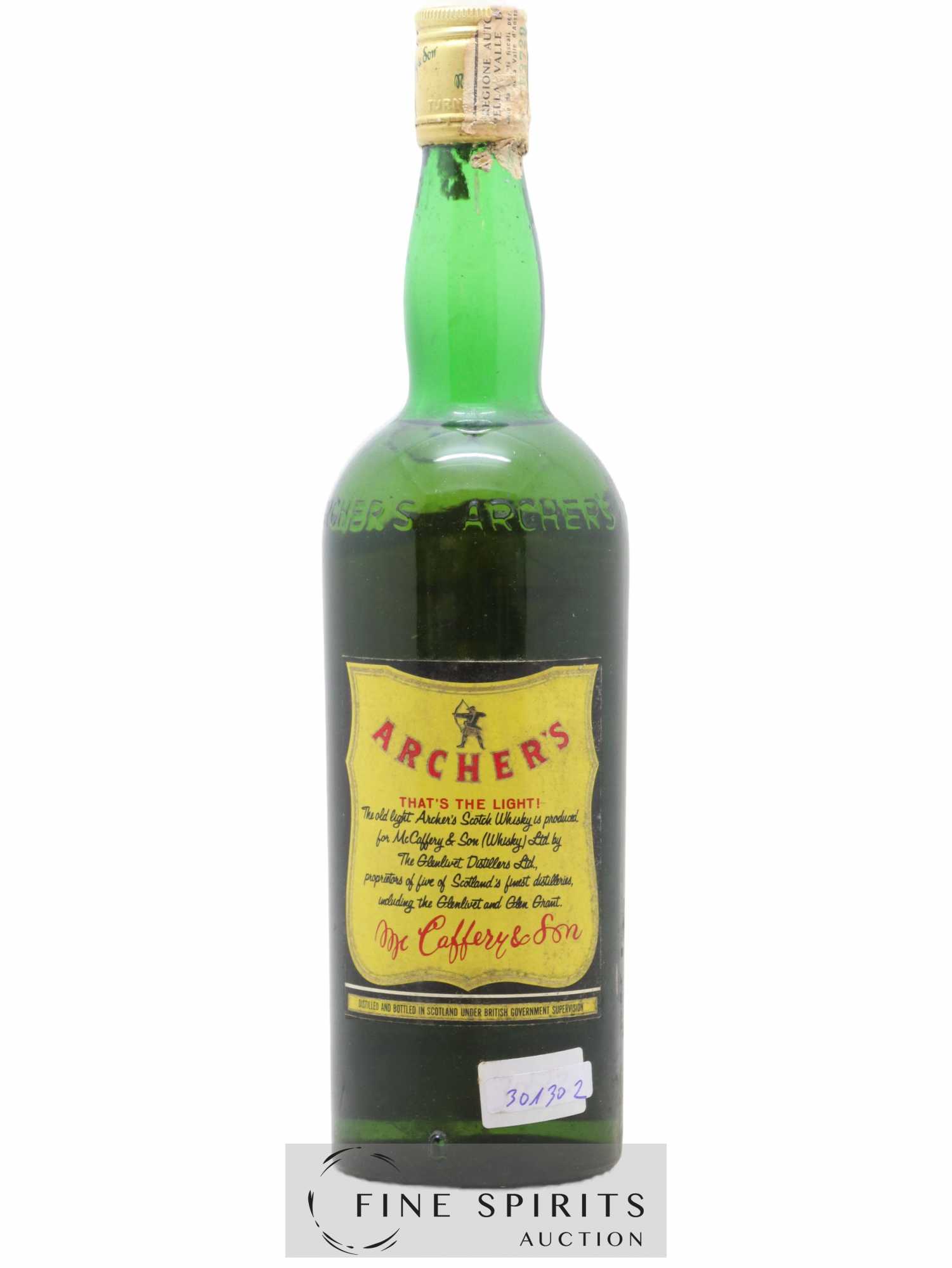 Archer's Of. Very Special Old Light (sans prix de réserve) - Lot de 1 bouteille - 2