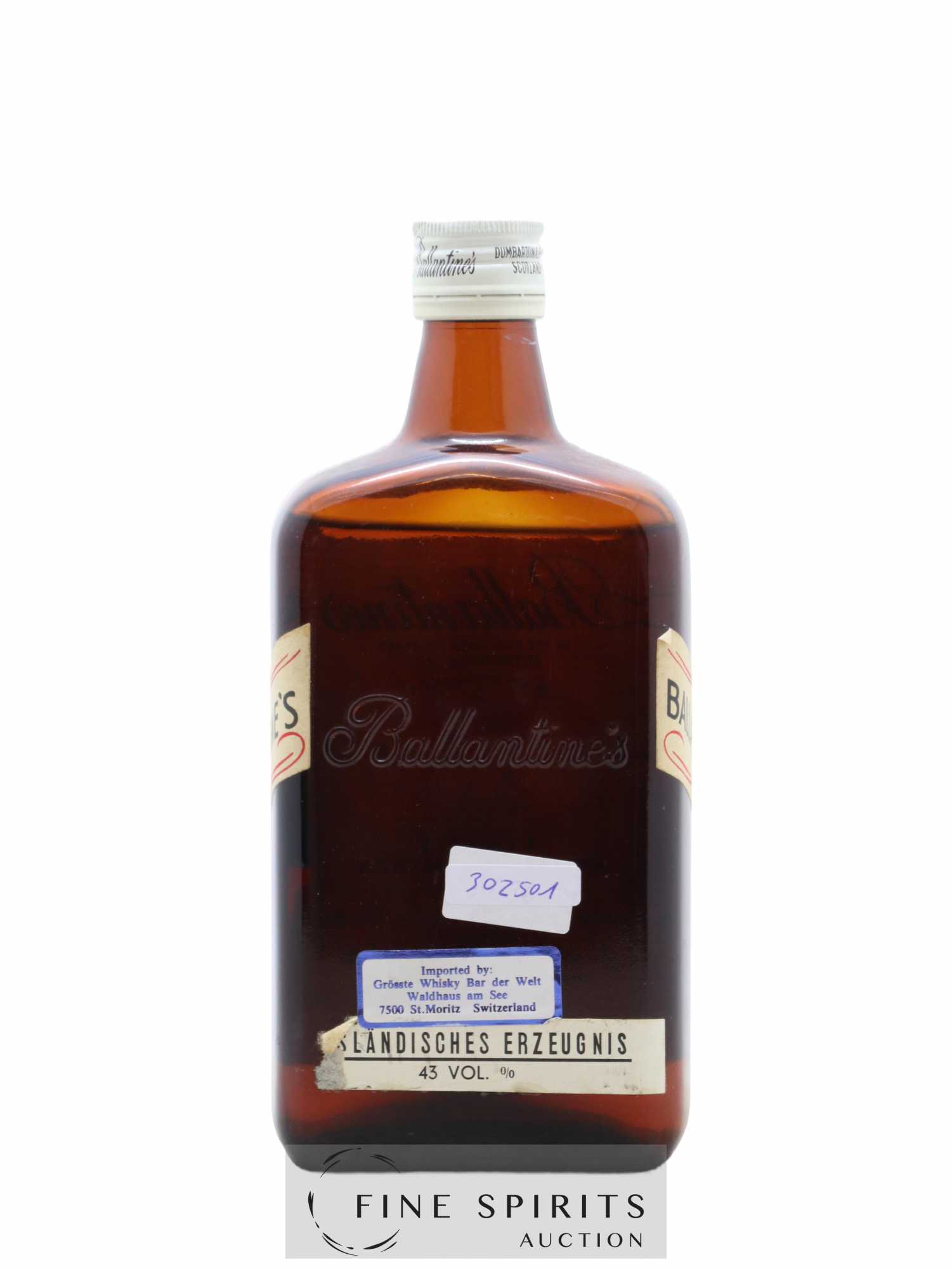 Ballantine's Of. Finest  (sans prix de réserve) - Lot de 1 bouteille - 1