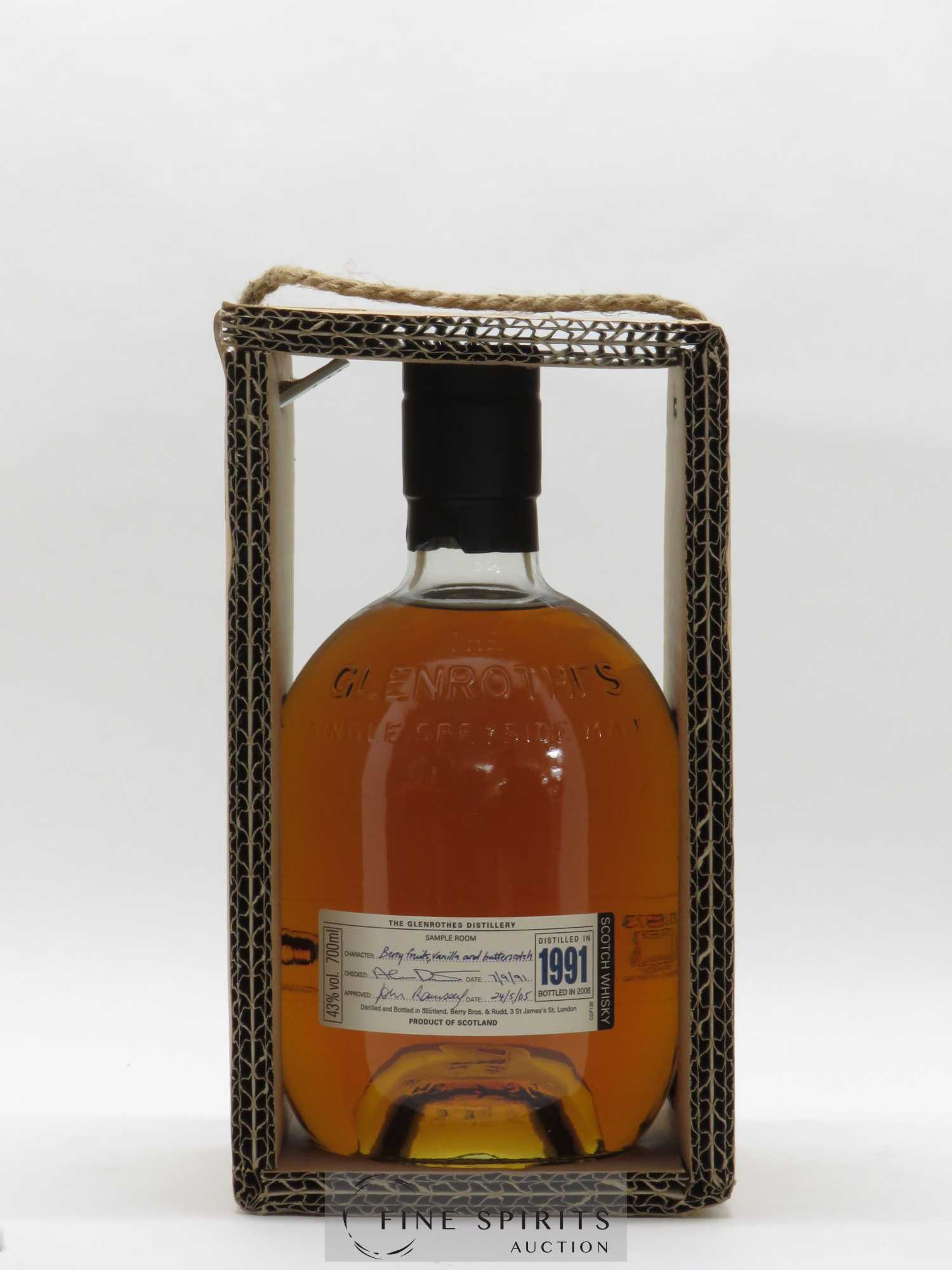 Glenrothes (The) 1991 Of. - Lot de 1 bouteille - 0