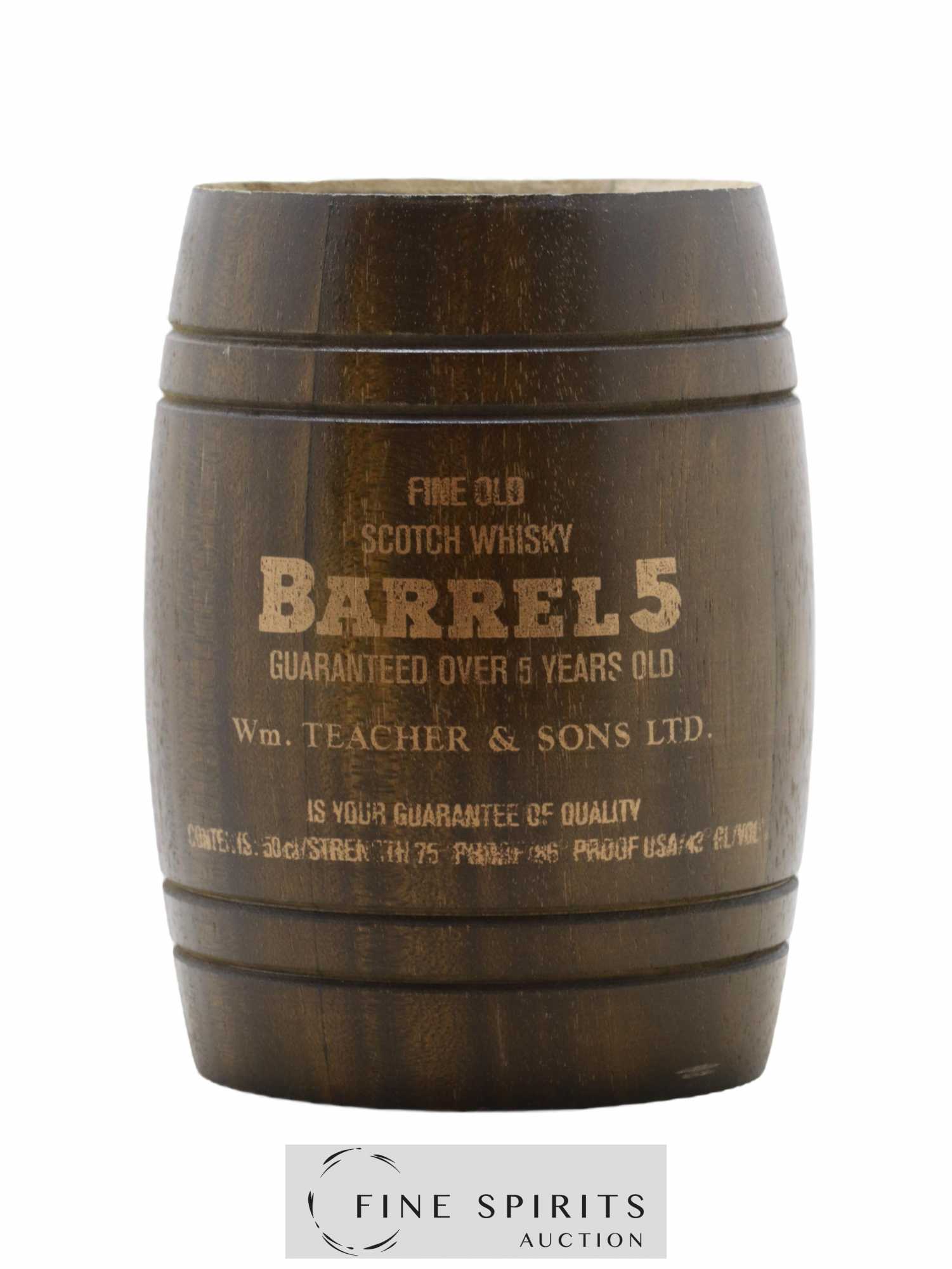 Barrel 5 5 years Of. (sans prix de réserve) - Lot de 1 bouteille - 0