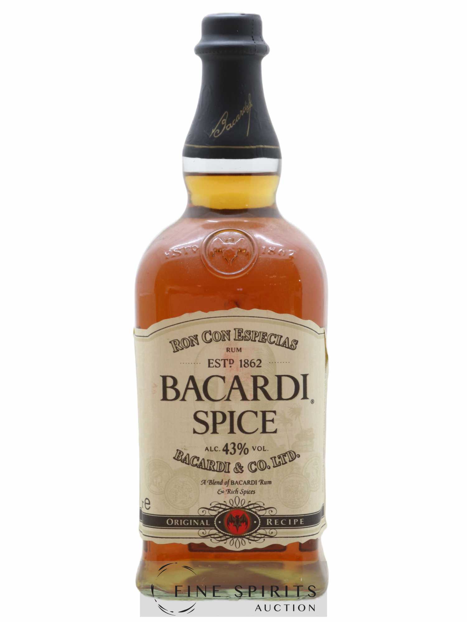 Bacardi Of. Spice (senza prezzo di riserva) - Lotto di 1 bottiglia - 0