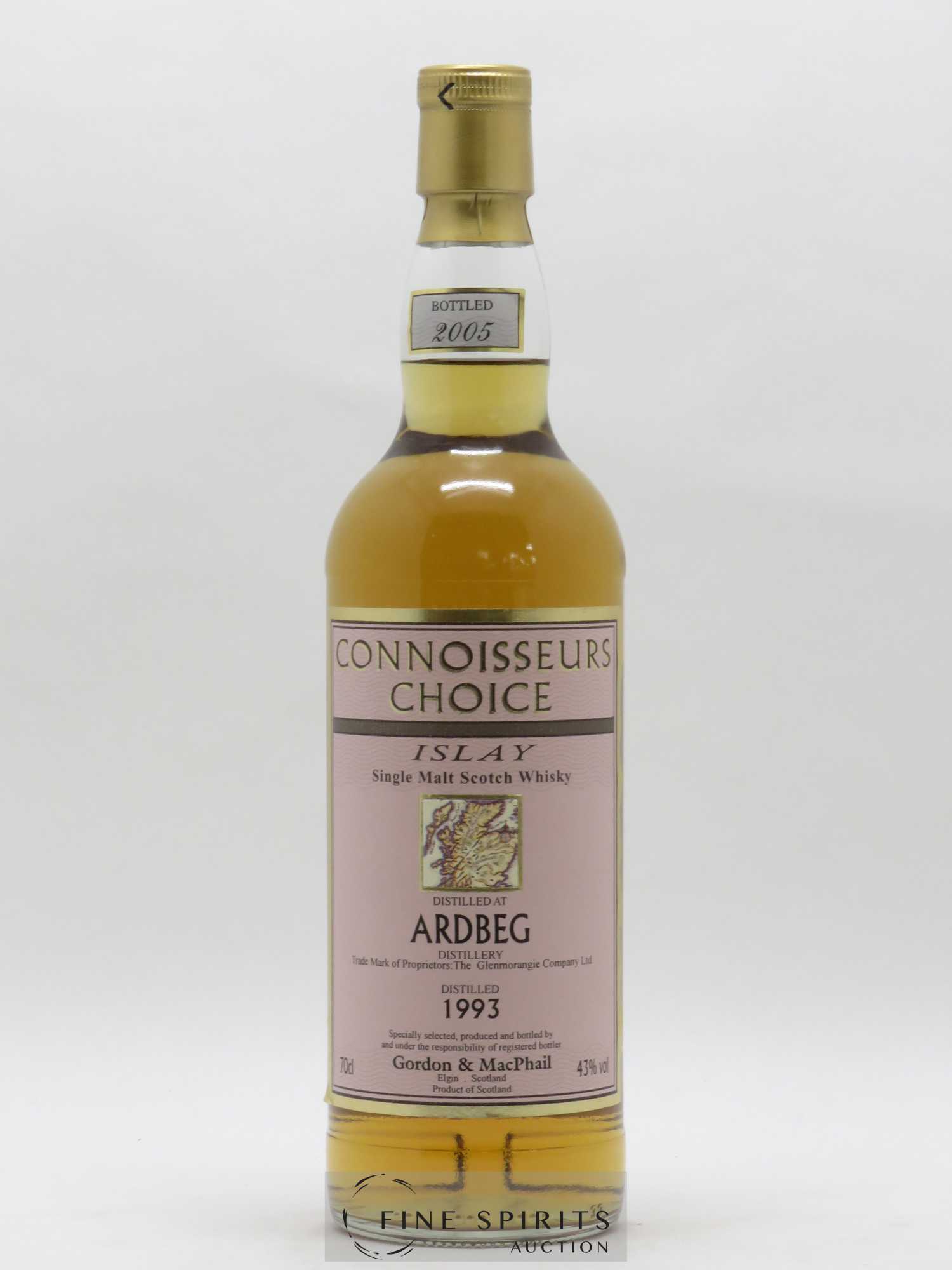 Ardbeg 1993 Gordon & MacPhail First Fill Sherry Butts - bottled 2005 Connoisseurs Choice - Lot de 1 bouteille - 1