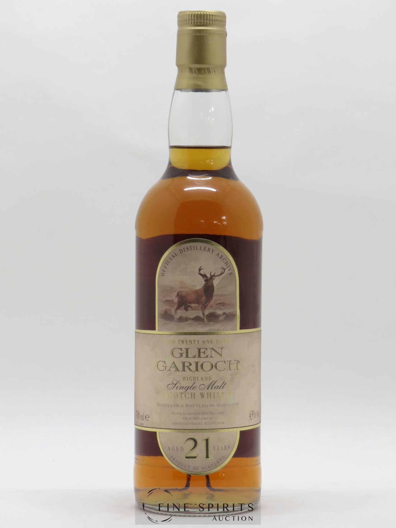 Glen Garioch 21 years Of. - Lot of 1 bottle - 1