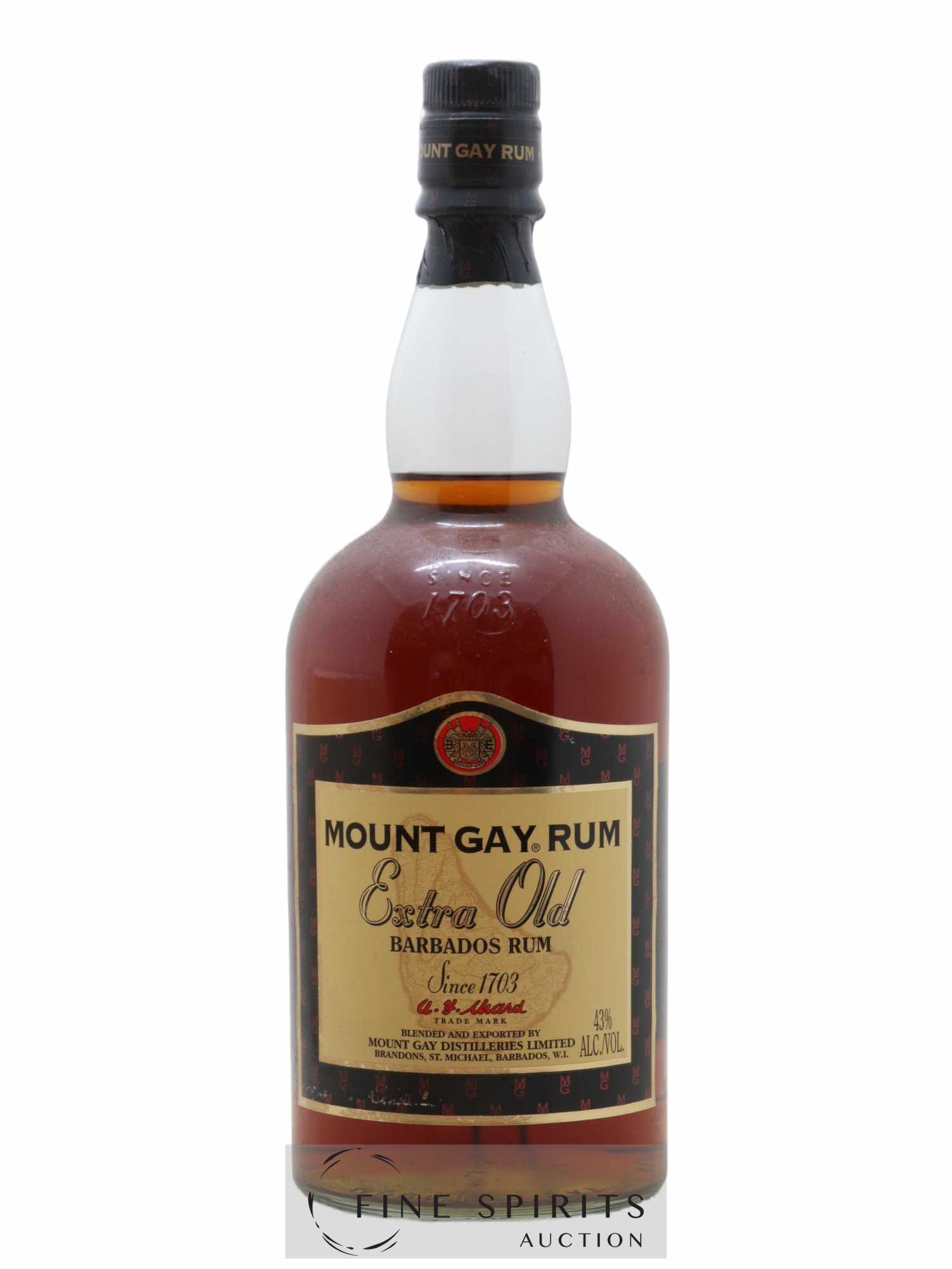 Mount Gay Of. Extra Old 1L (sans prix de réserve) - Lot de 1 bouteille - 0