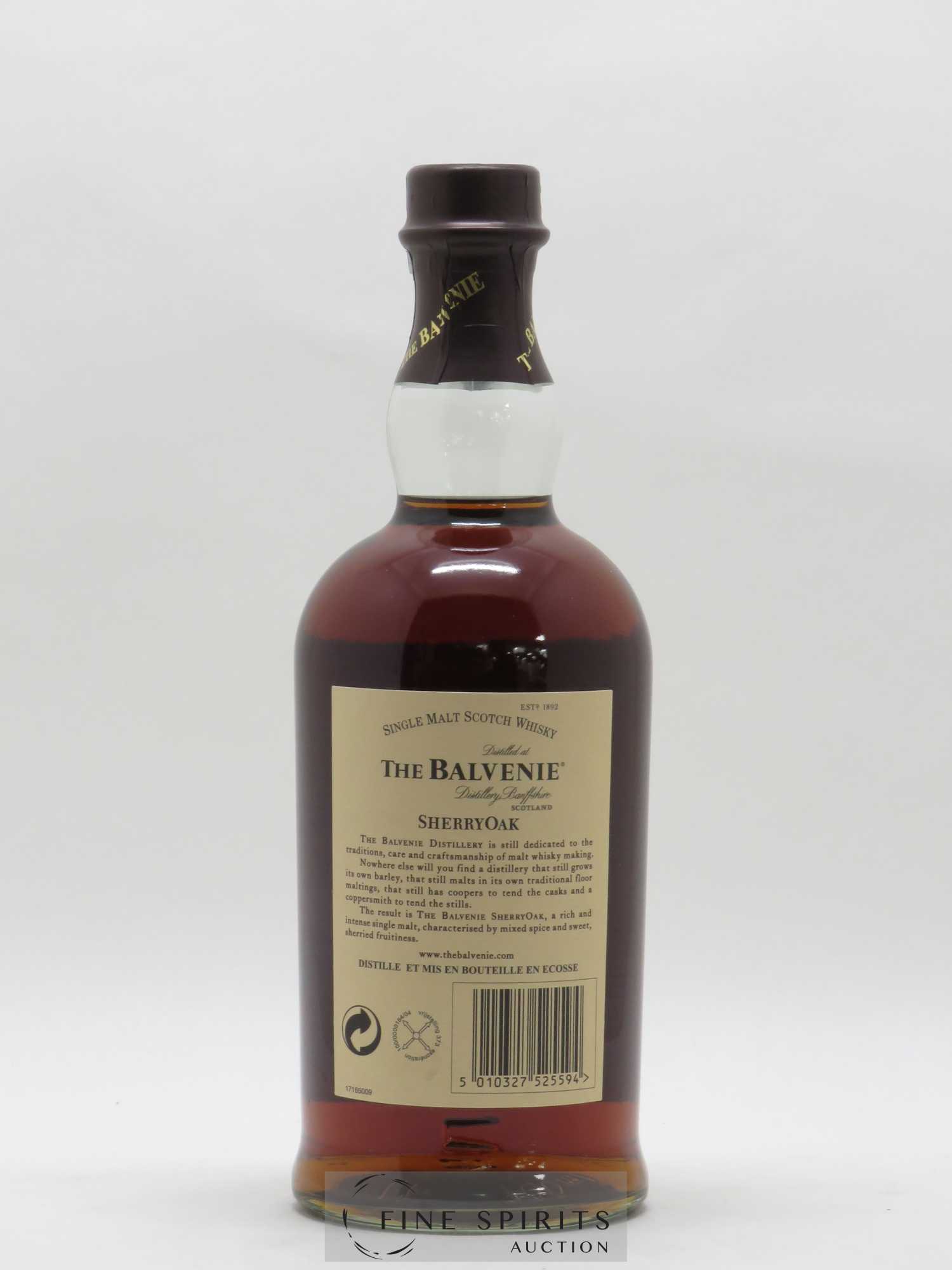 Balvenie (The) 17 years Of. Sherry Oak First Release 2007 Limited Edition - Posten von 1 Flasche - 2