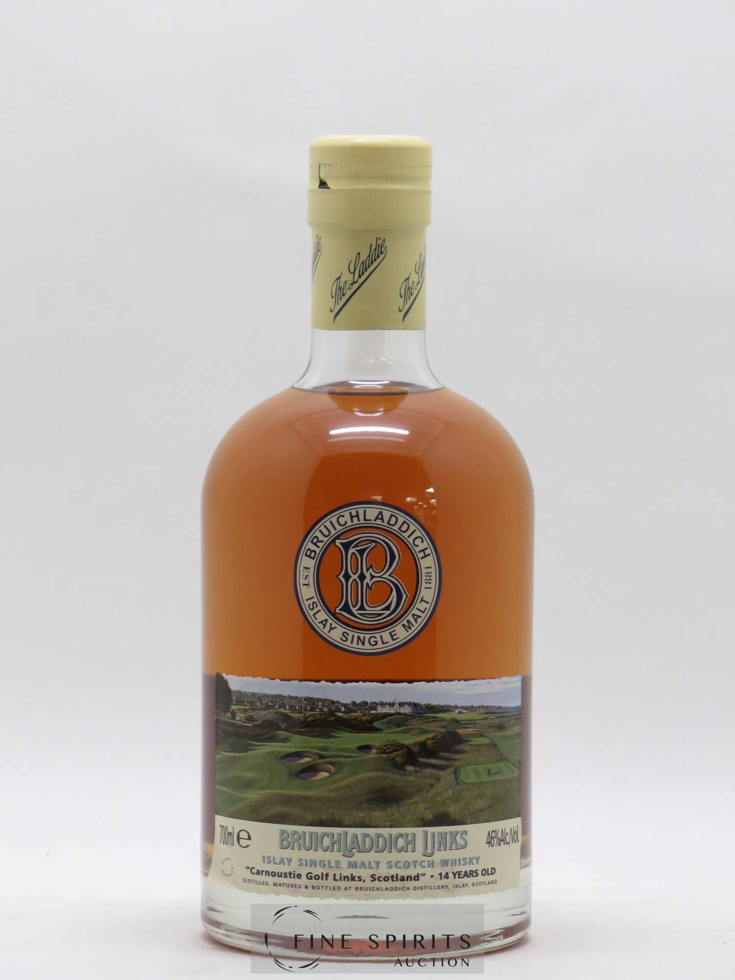Bruichladdich 14 years Of. Carnoustie Golf Links - Lot of 1 bottle - 1