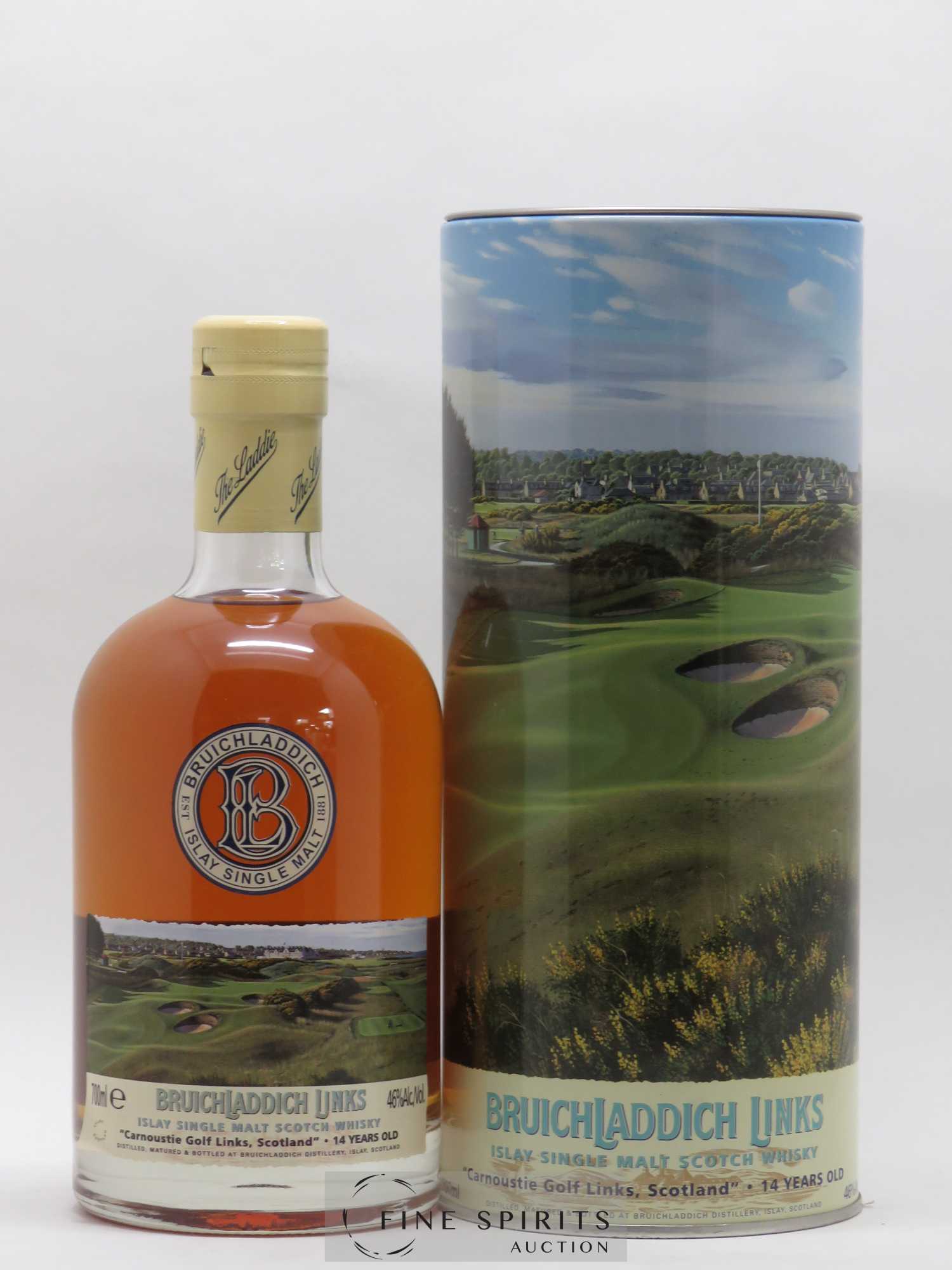 Bruichladdich 14 years Of. Carnoustie Golf Links - Lot of 1 bottle - 0