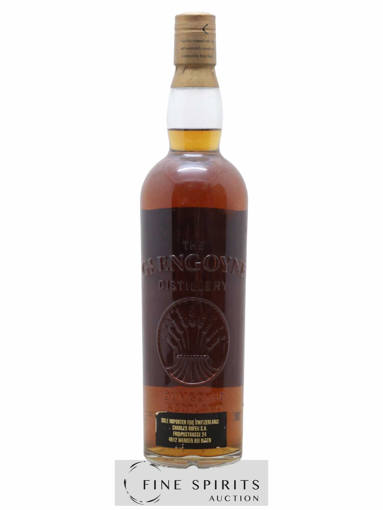 Glengoyne 23 years 1986 Of. Single Cask n°399 - One of 548 - bottled 2009 Limited Edition - Lot de 1 bouteille - 2