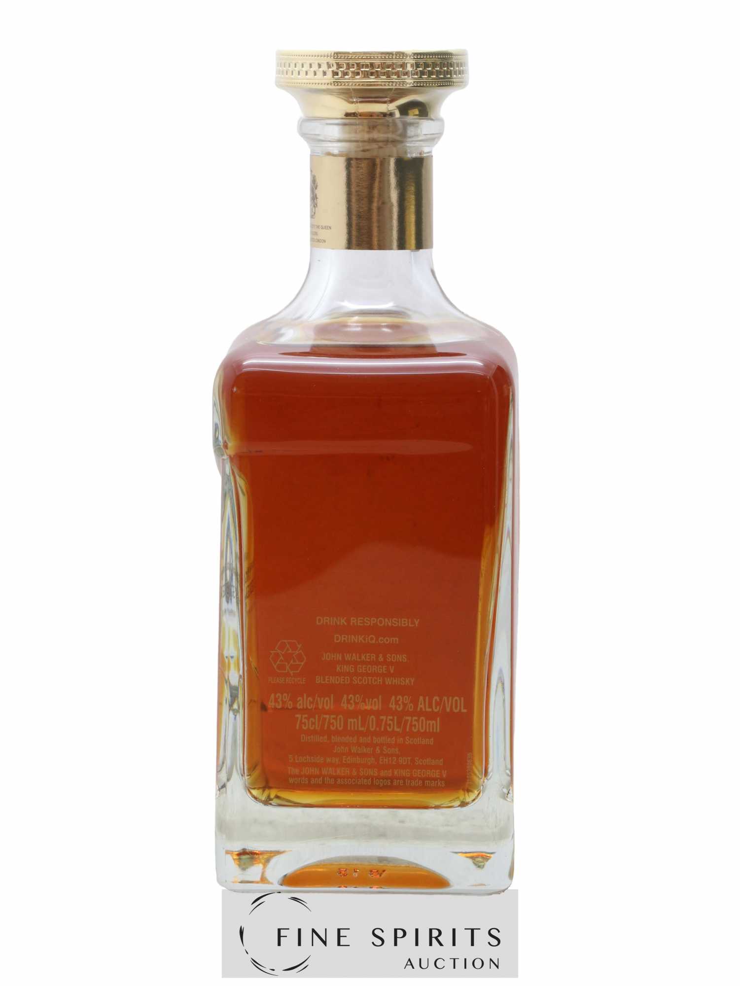 John Walker & Sons Of. King George V. - Lot of 1 bottle - 3