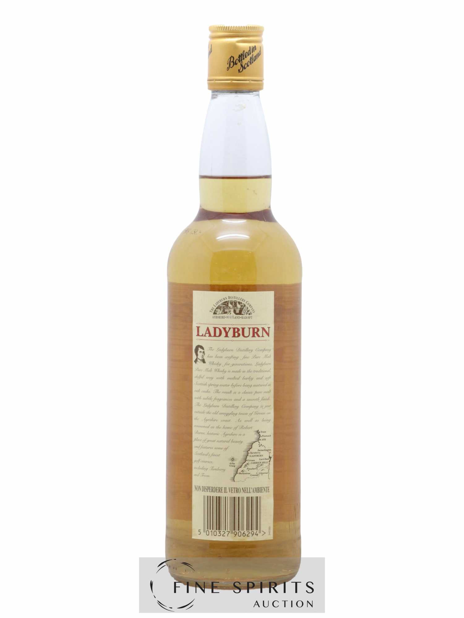 Ladyburn 8 years Of. - Lot de 1 bouteille - 1