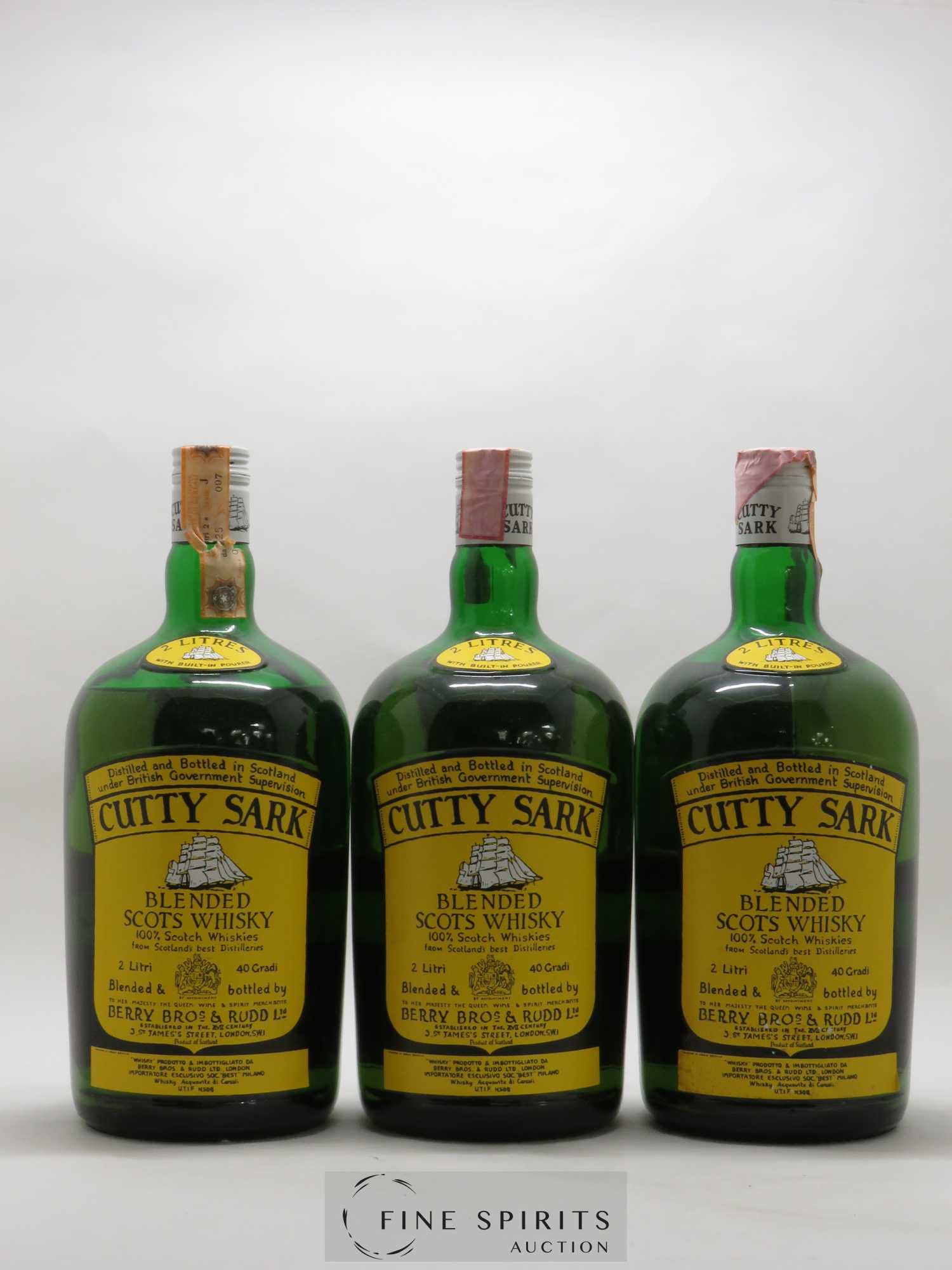 Cutty Sark Of. - Lot of 6 bottles - 1
