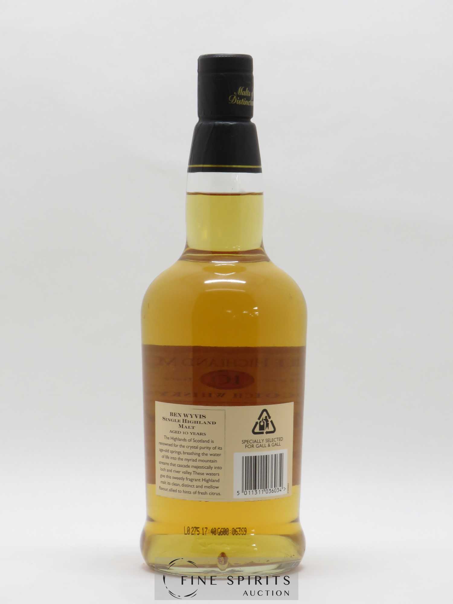 Ben Wyvis 10 years Of. ID - Lot de 1 bouteille - 1
