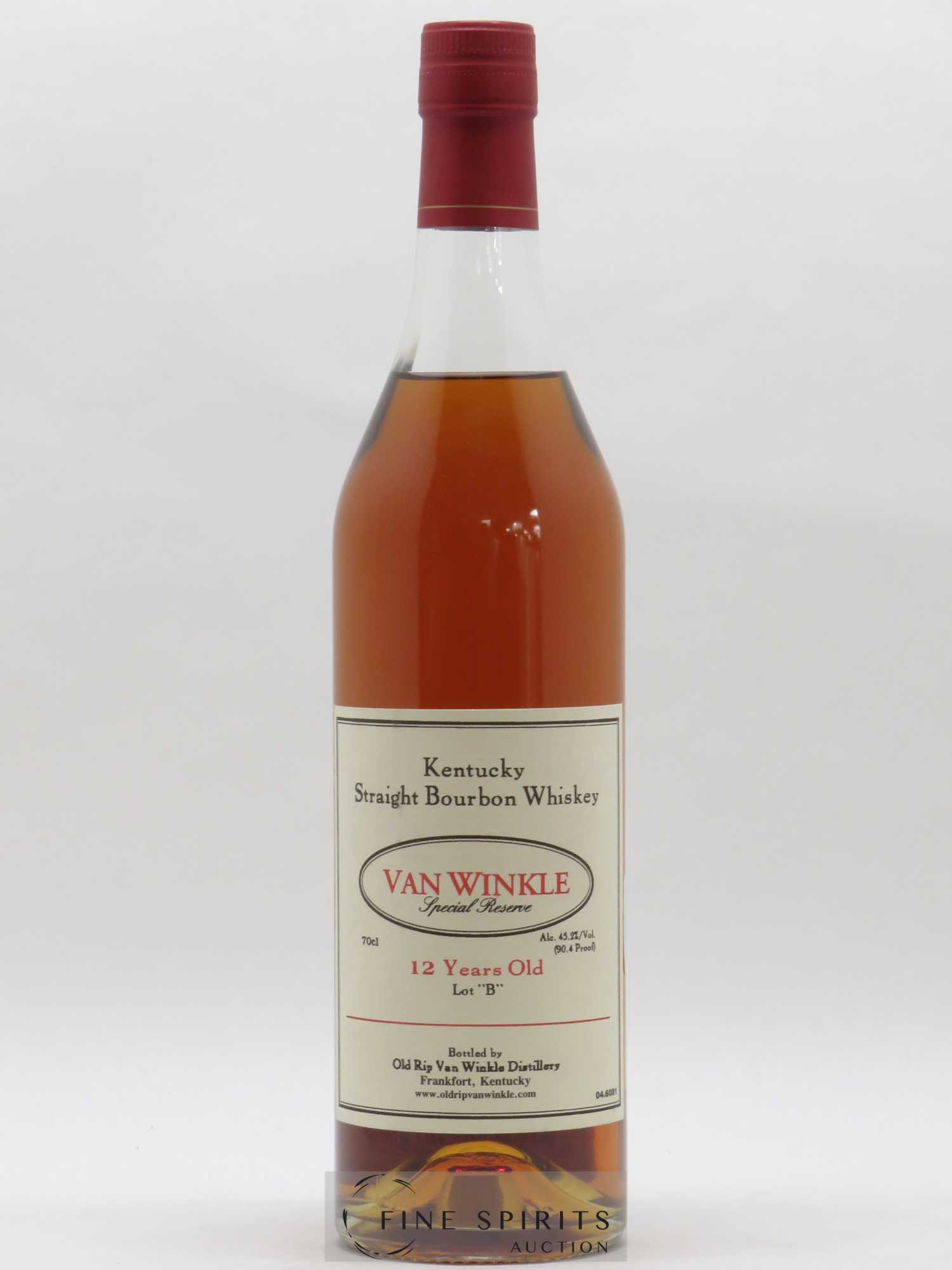 Van Winkle 12 years Of. Special Reserve lot B - Posten von 1 Flasche - 0