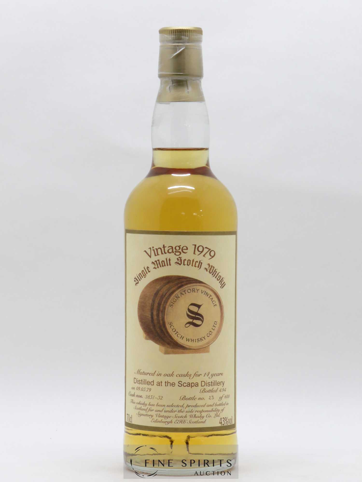 Scapa 14 years 1979 Signatory Vintage Classic - Lot de 1 bouteille - 1