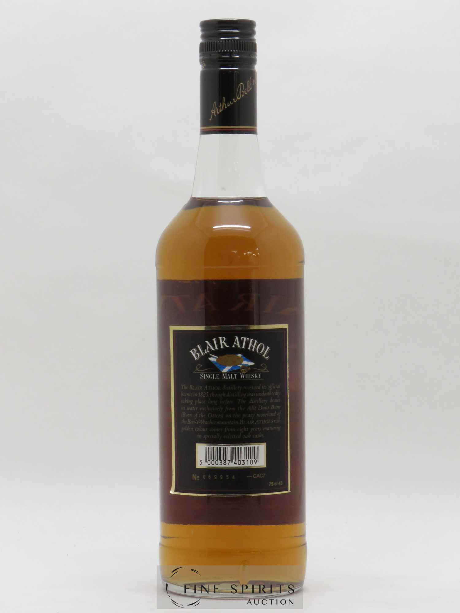 Blair Athol 8 years Of. Special Pale 43° - Lot de 1 bouteille - 1