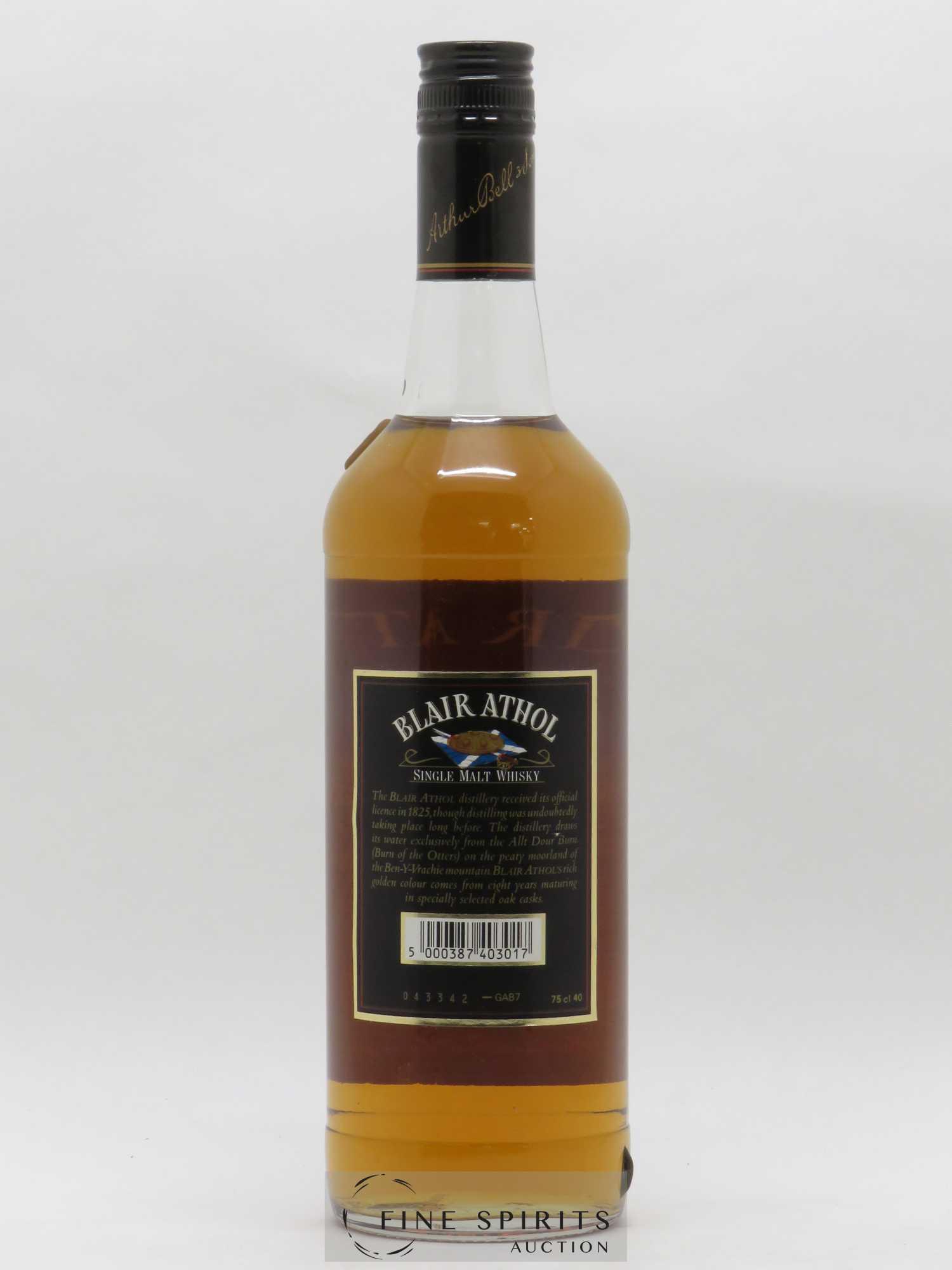 Blair Athol 8 years Of. Special Pale 40°  (sans prix de réserve) - Lot de 1 bouteille - 2