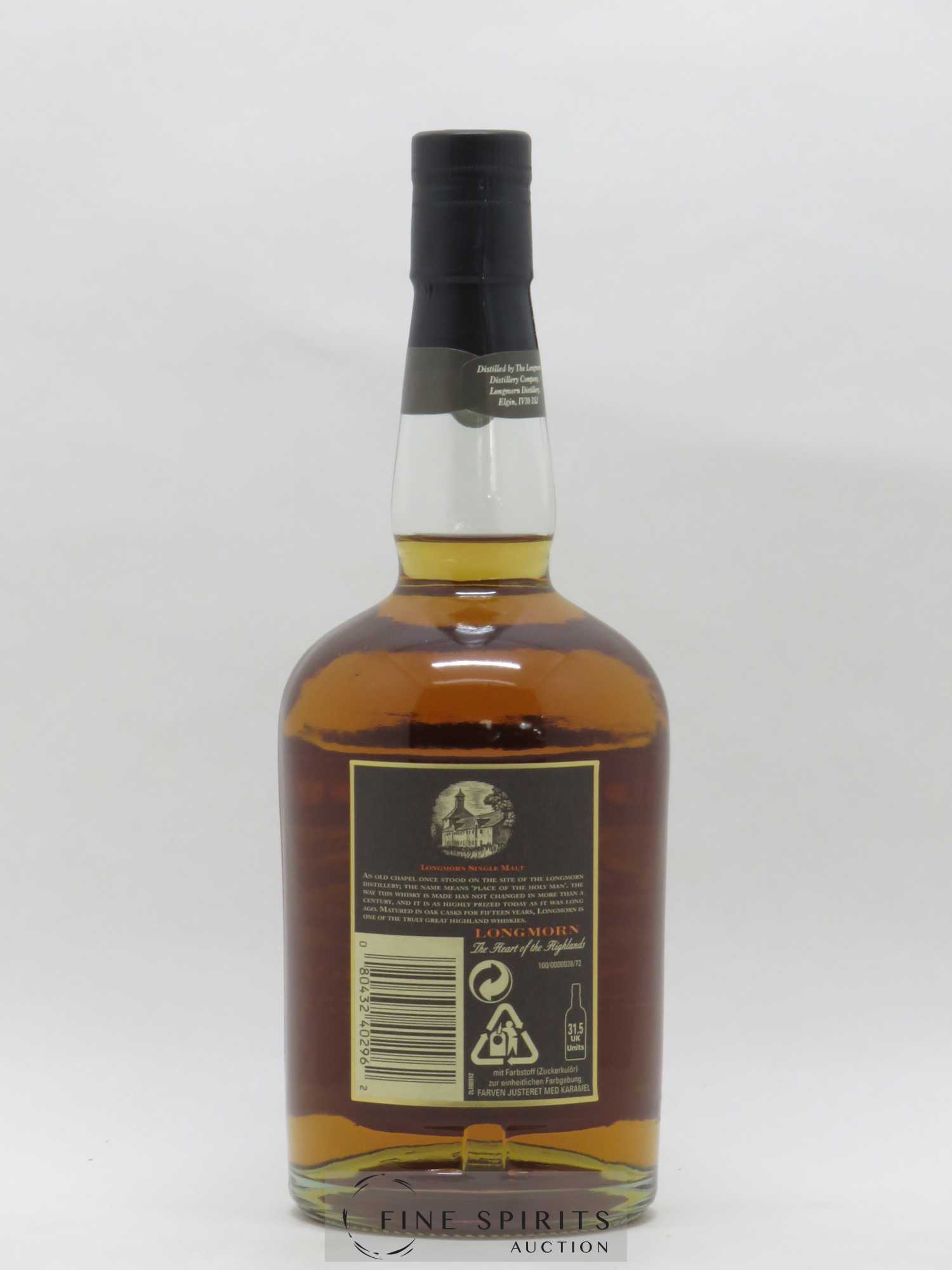 Longmorn 15 years Of. - Lot de 1 bouteille - 2