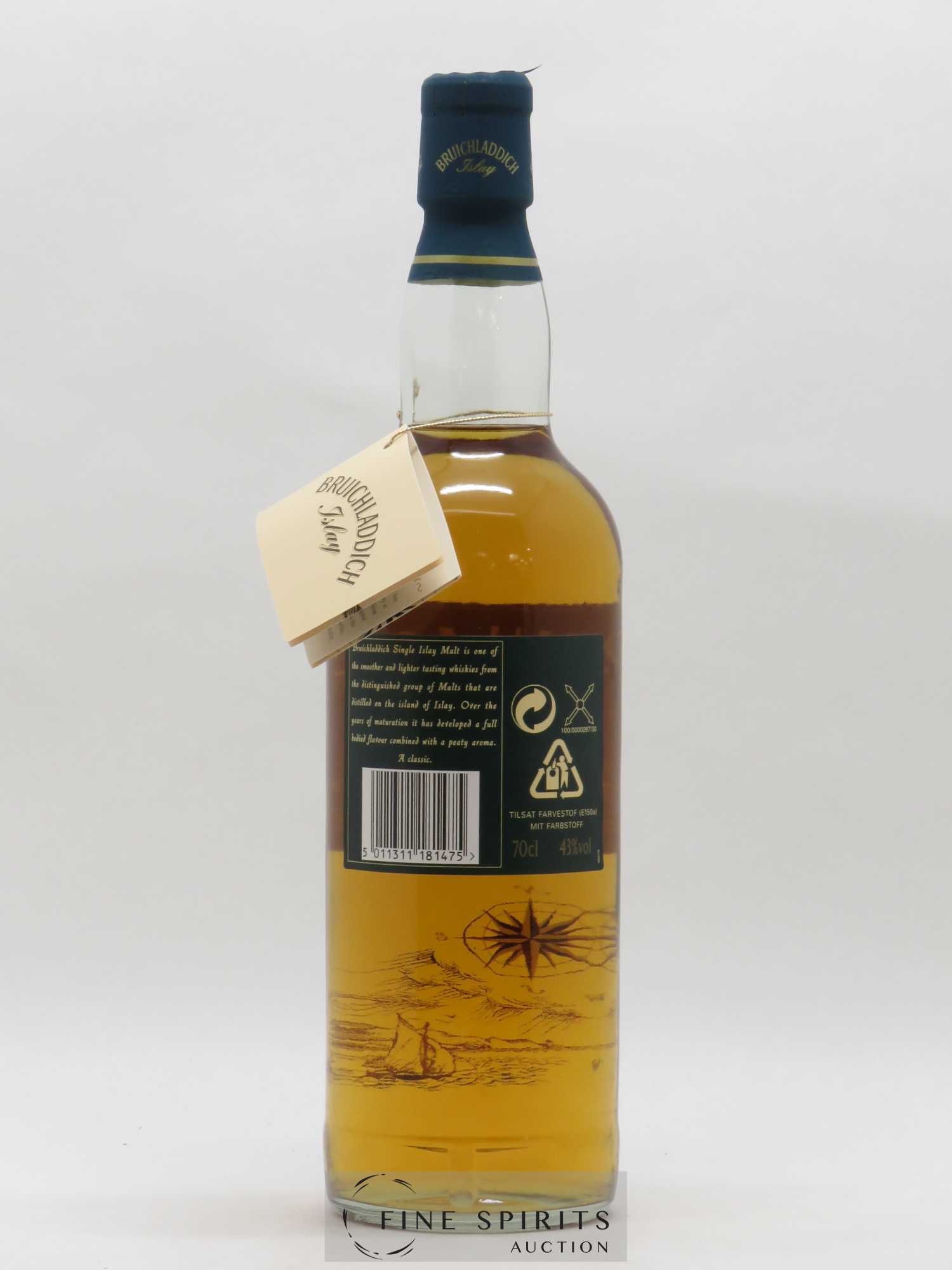 Bruichladdich 15 years Of. - Lot de 1 bouteille - 2