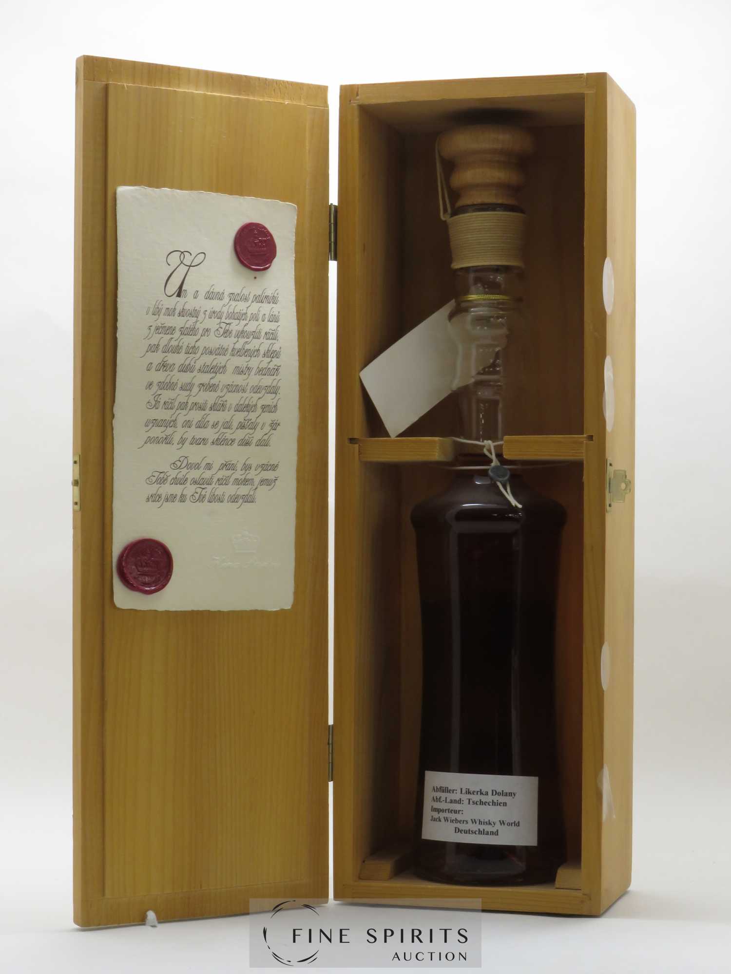 King Barley 12 years Of. Zlata Salima 1996 - Lot de 1 bouteille - 1