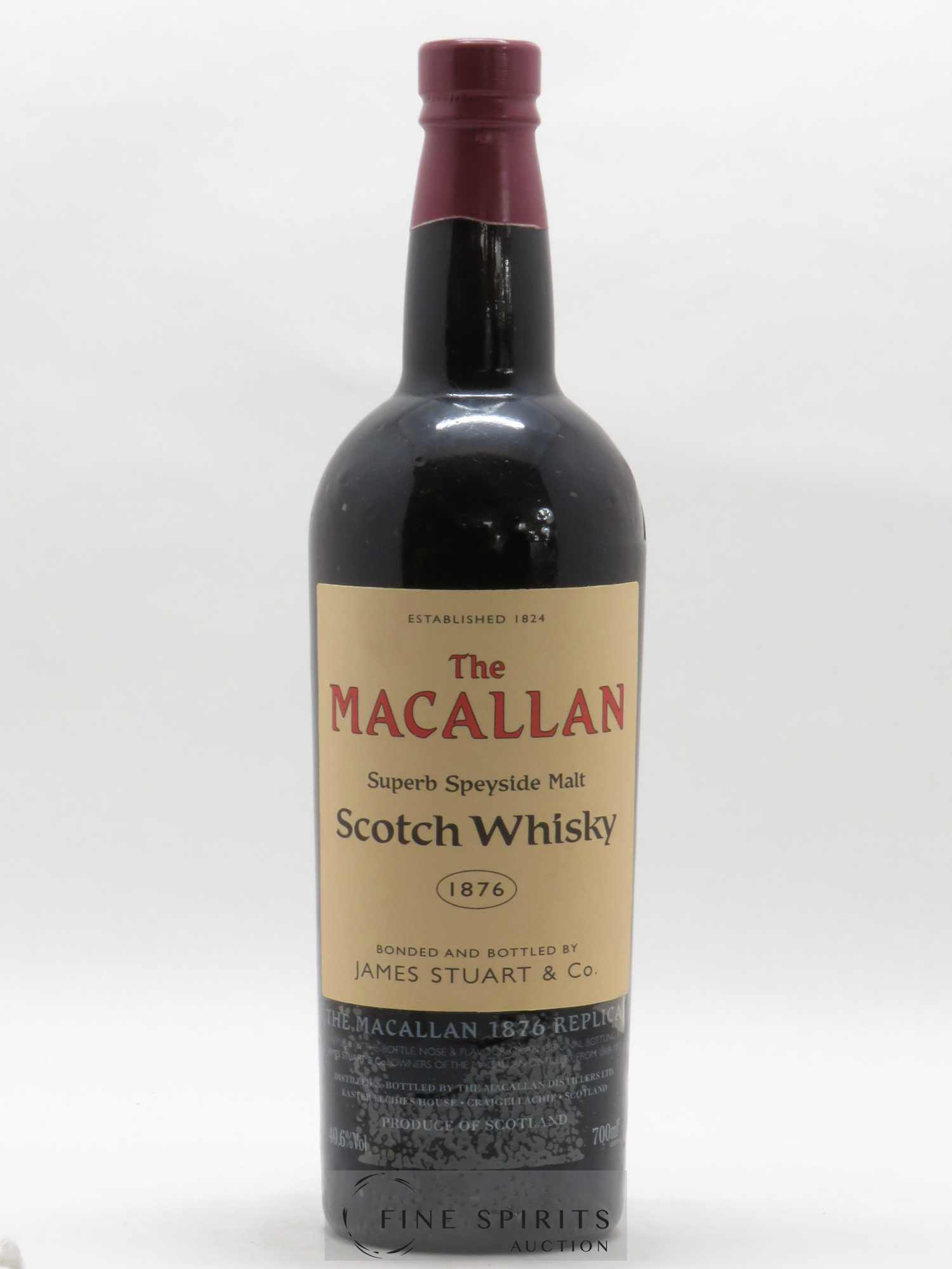 Macallan (The) 1876 Of. Replica - Lot de 1 bouteille - 1