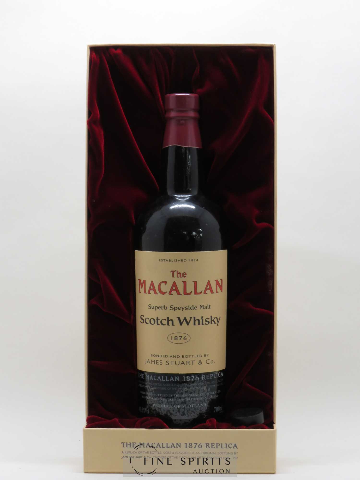 Macallan (The) 1876 Of. Replica - Lot de 1 bouteille - 0