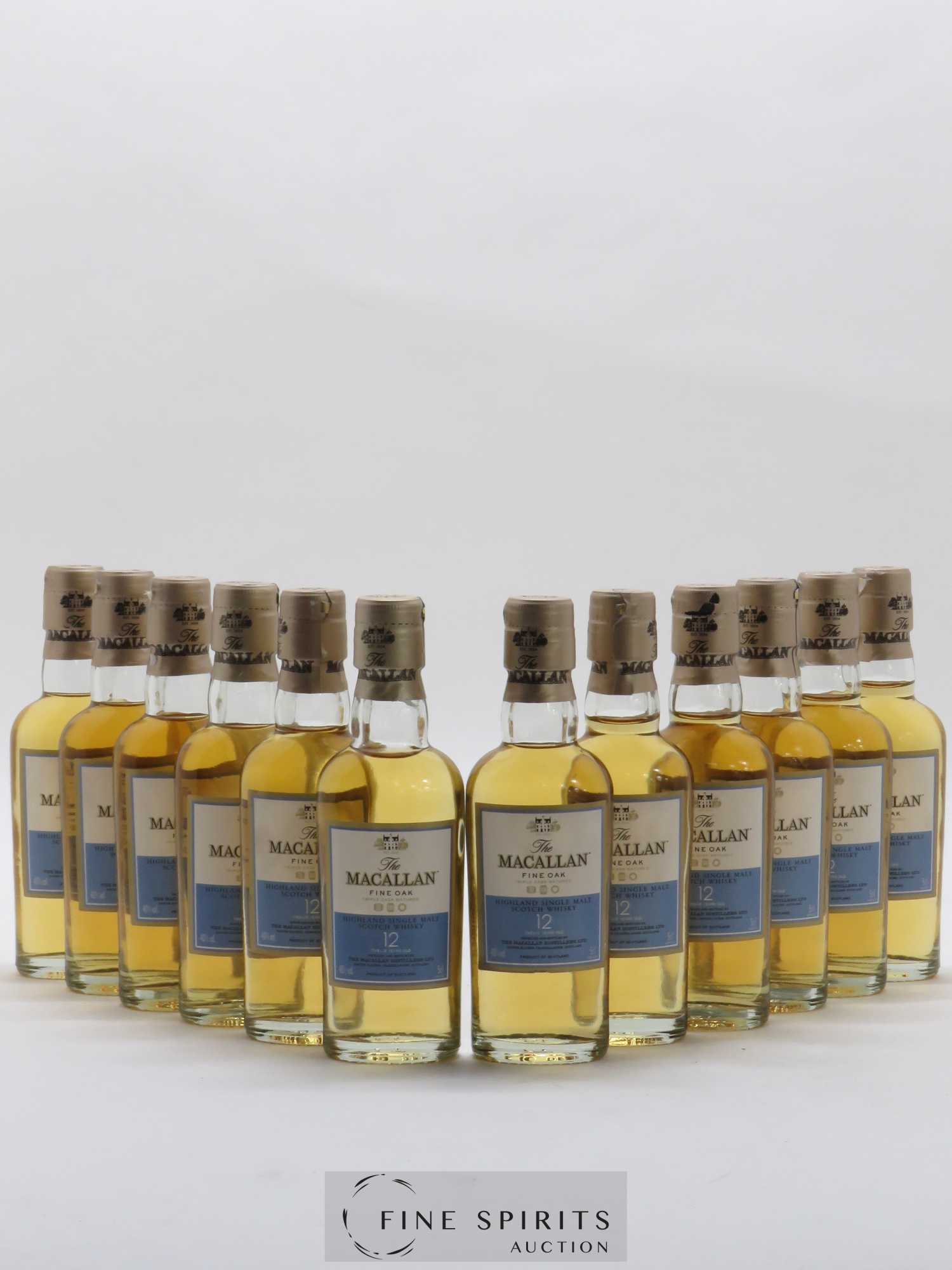 Macallan (The) 12 years Of. - Lot de 12 bouteilles - 1