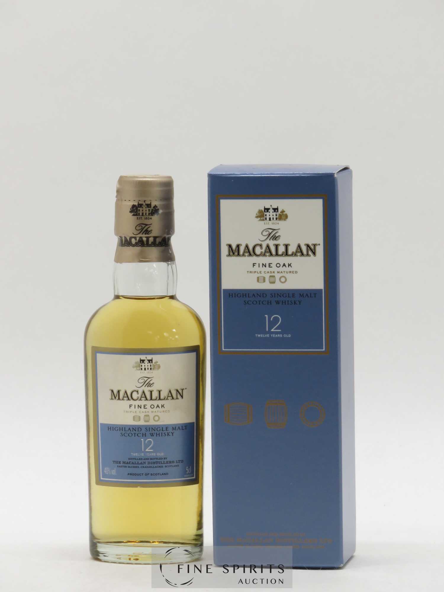 Macallan (The) 12 years Of. - Lot de 12 bouteilles - 0