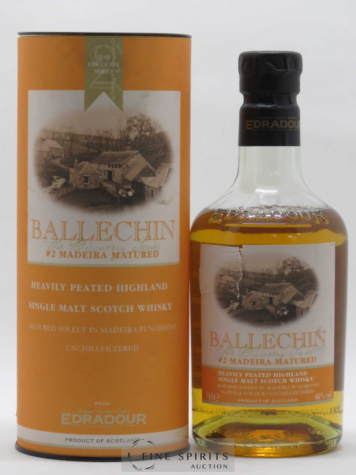 Ballechin Of. N°2 Madeira Matured The Discovery Series - Lot de 1 bouteille - 0