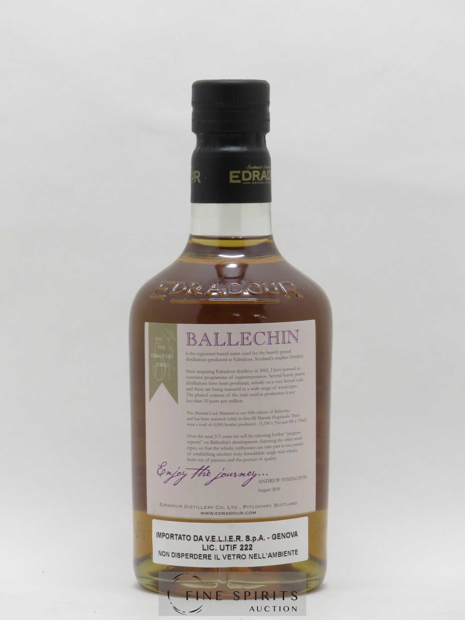 Ballechin Of. N°5 Marsala Matured The Discovery Series - Lot de 1 bouteille - 2