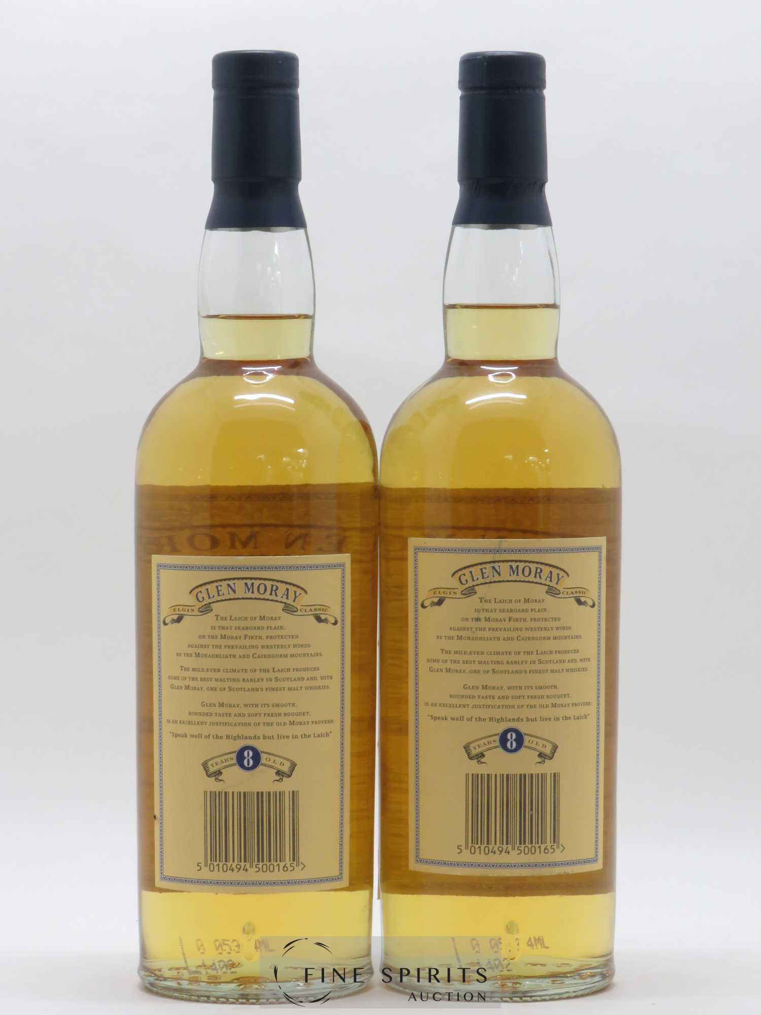 Glen Moray 8 years Of. 43° - Lot de 2 bouteilles - 1