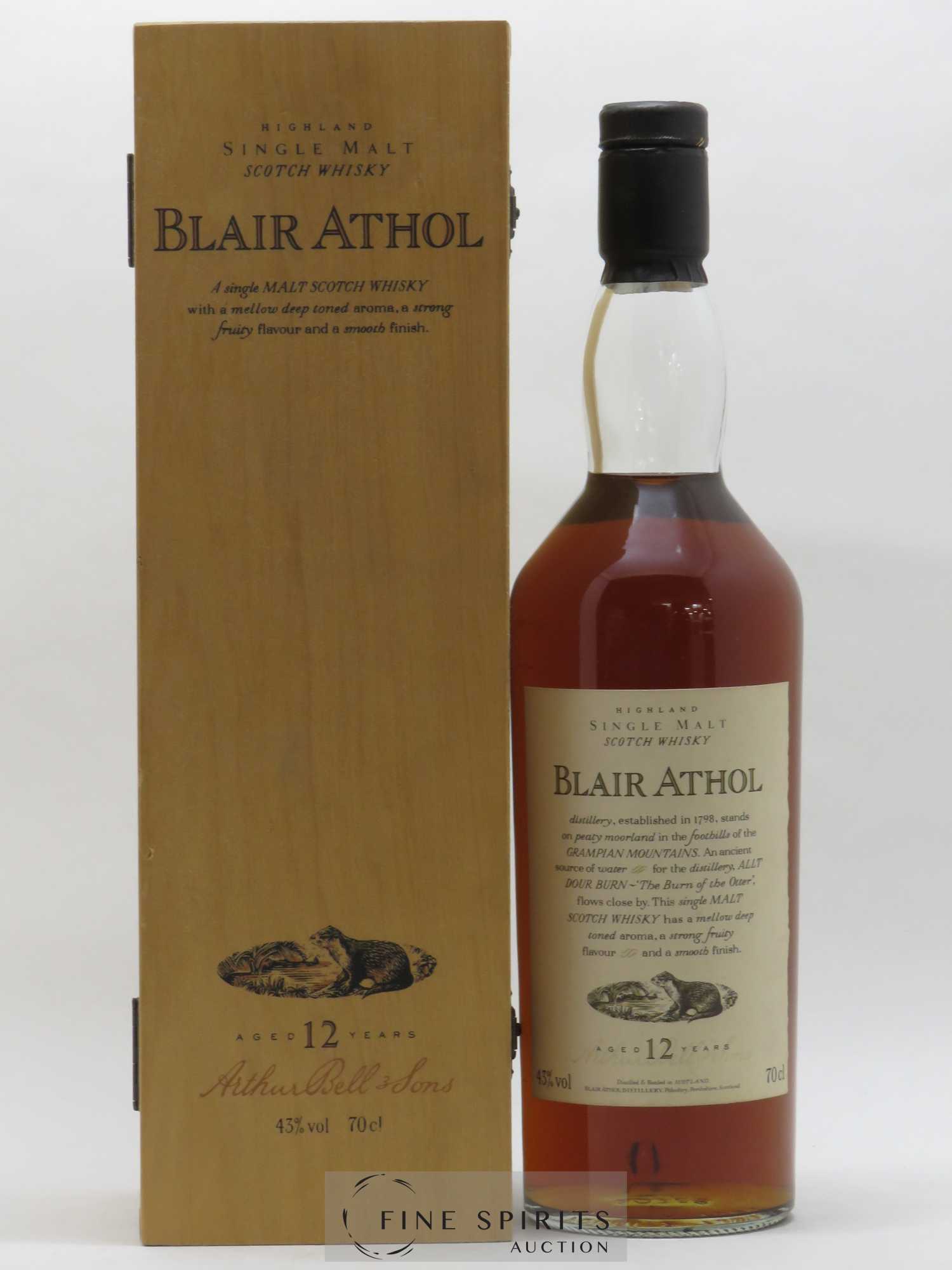 Blair Athol 12 years Of. Flora & Fauna - Lot de 1 bouteille - 0
