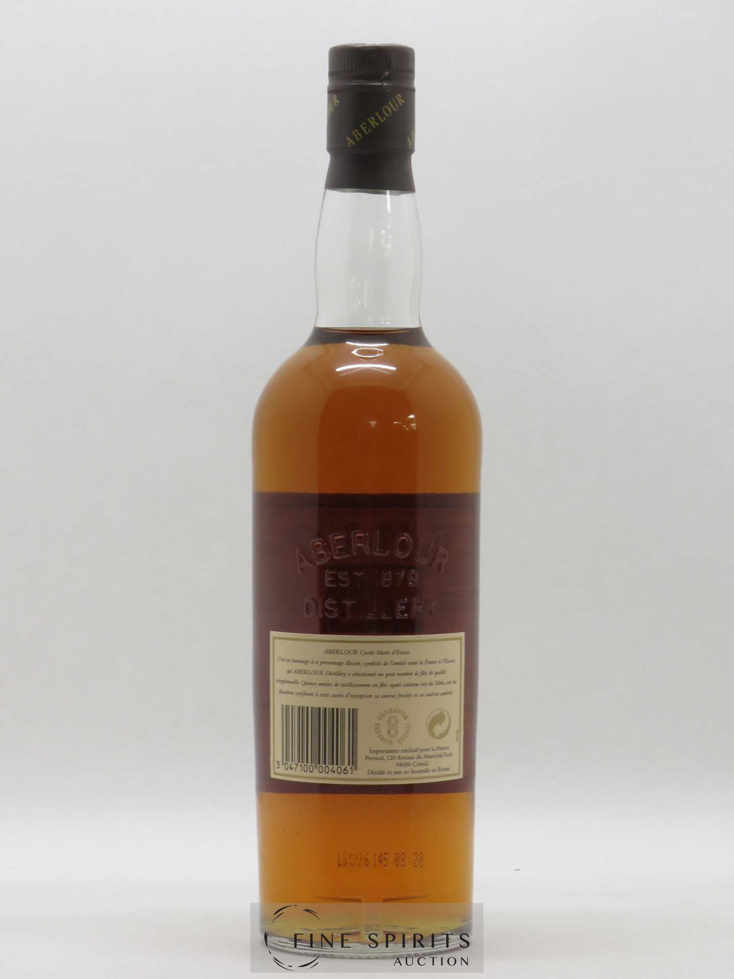 Aberlour 15 years Of. Pure Highland Malt Cuvée Marie D'Ecosse - Lot de 1 bouteille - 2