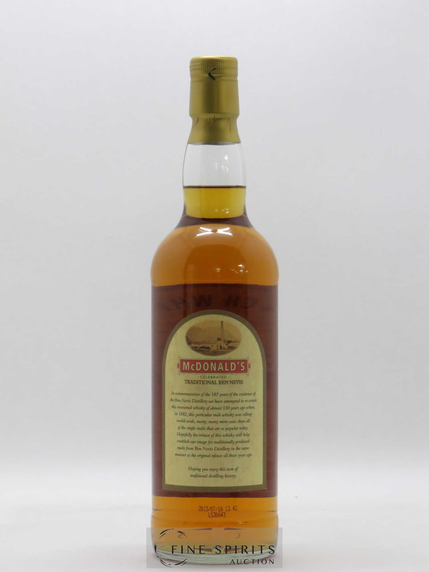 Ben Nevis Of. McDonald's Celebrated - Lot de 1 bouteille - 2