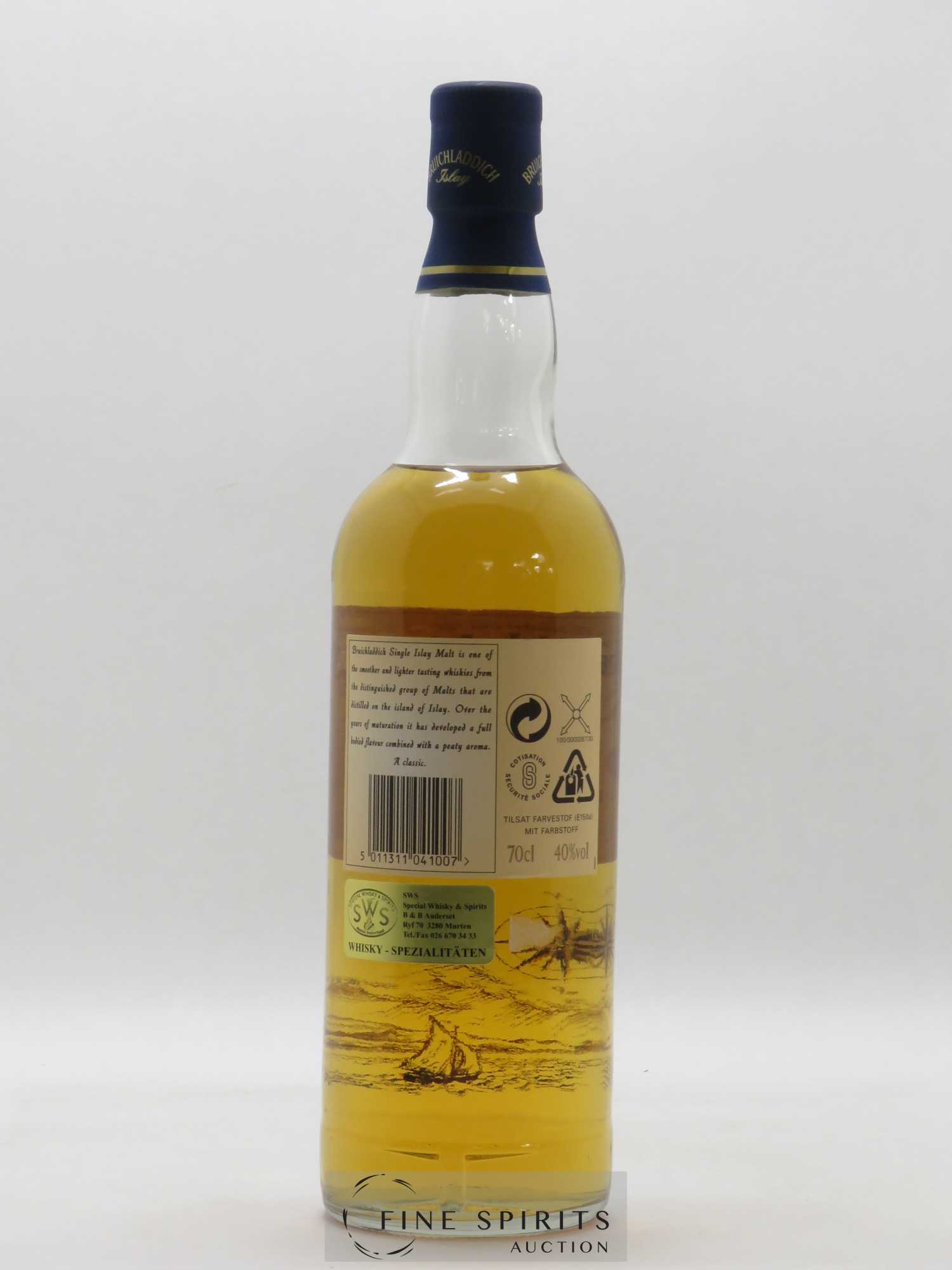 Bruichladdich 10 years Of. Blue Edition Golden Compass - Lot de 1 bouteille - 2