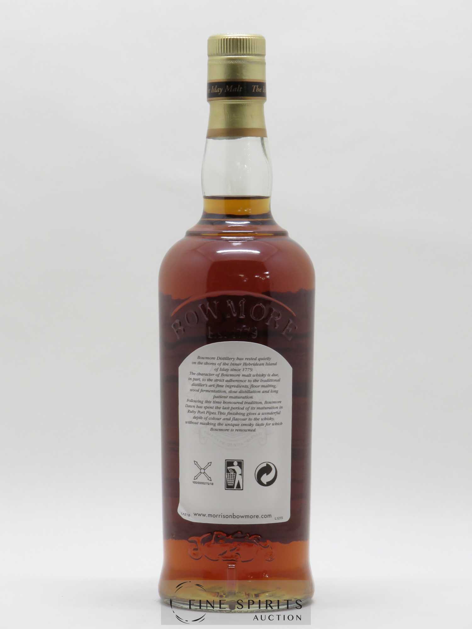 Bowmore Of. Dawn Release - Lot de 1 bouteille - 2