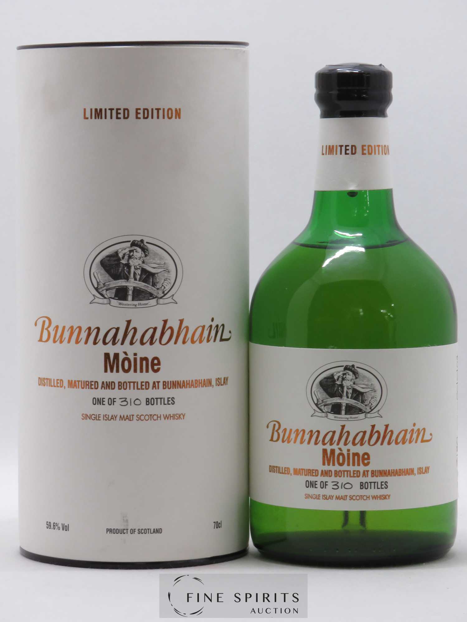 Bunnahabhain Of. Single Cask n°3180 Limited Edition 310 Bottles Moine - Lot of 1 bottle - 0