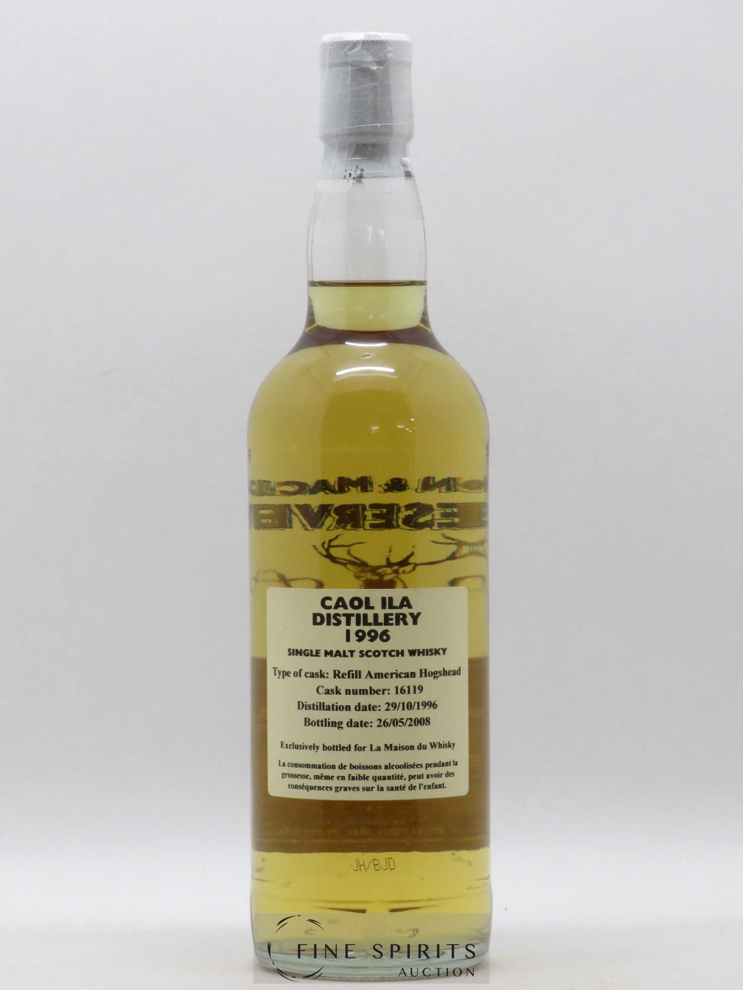 Caol Ila 1996 Gordon & MacPhail Single Cask n°16119 Limited Edition 400 Bottles LMDW Reserve - Lot de 1 bouteille - 2