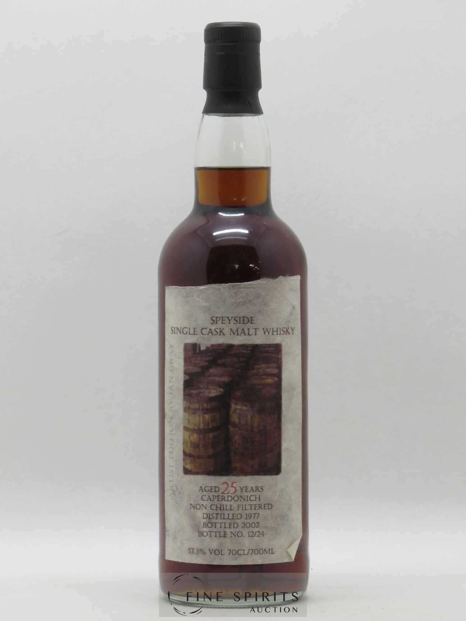 Caperdonich 25 years 1977 Of. Single Sherry Cask Limited Edition of 24 Bottles Ian Gray Edition - Lot de 1 bouteille - 0