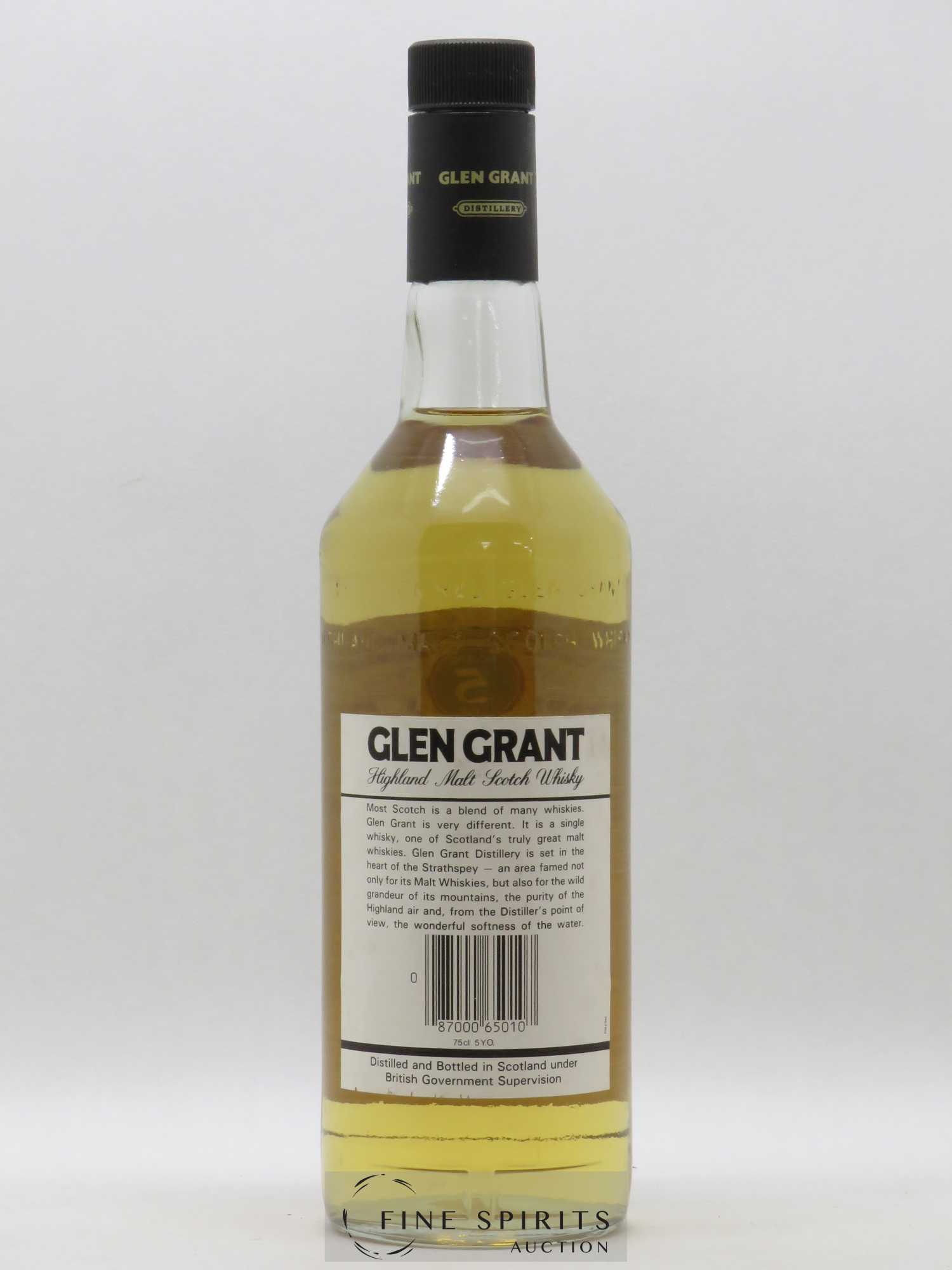 Glen Grant 5 years 1979 Of. J&J Grant - Lot de 1 bouteille - 1