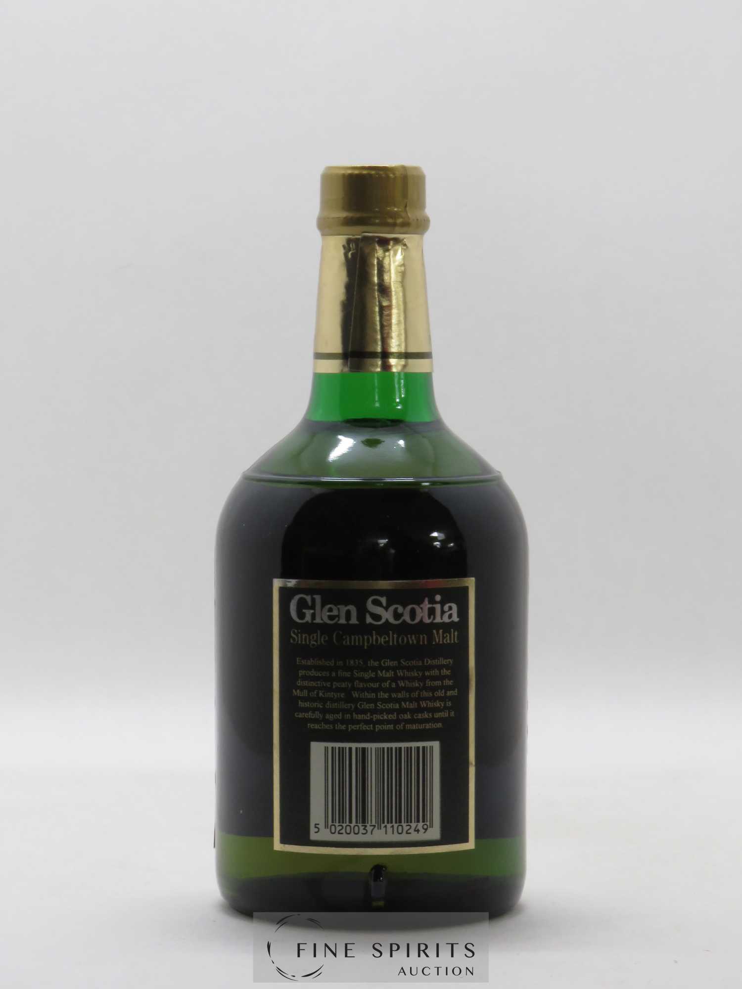 Glen Scotia 14 years Of. Dumpy Green Bottle The Hunter  (sans prix de réserve) - Lot de 1 bouteille - 2