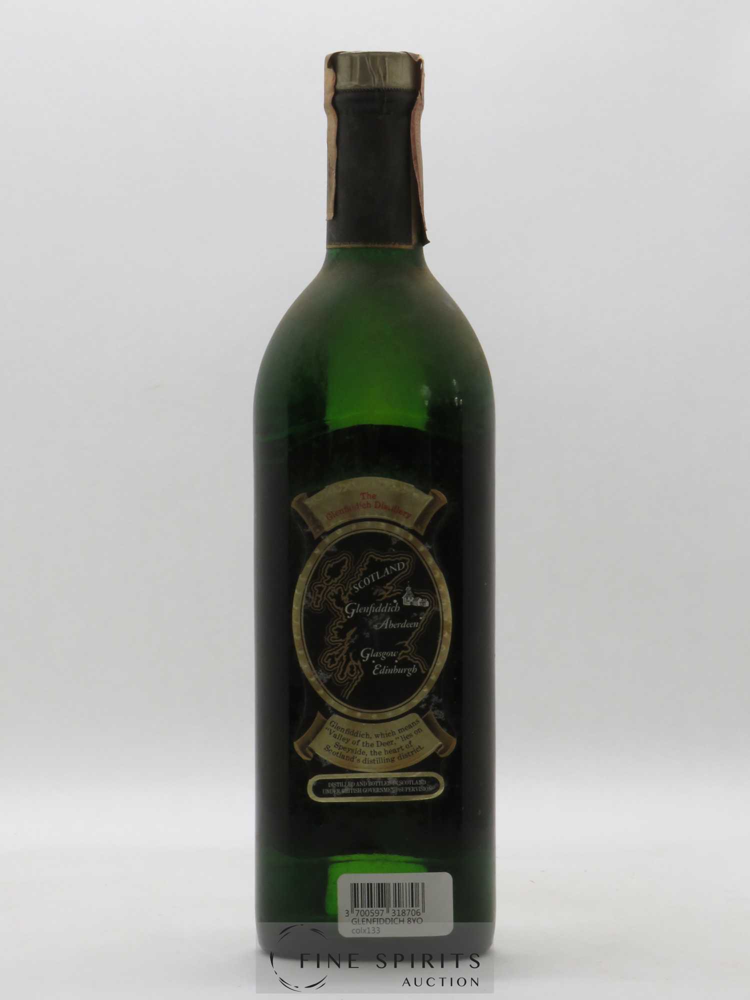 Glenfiddich 8 years Of. Hand Beaten Pot Stil Label Pure Malt - Lotto di 1 bottiglia - 1