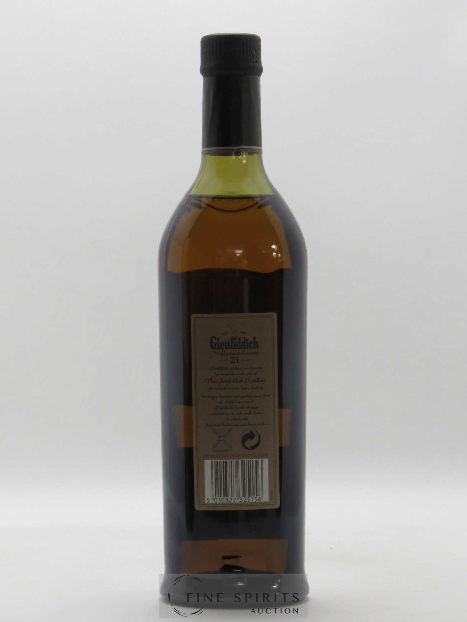 Glenfiddich 21 years Of. Millennium Reserve Limited Edition - Lot de 1 bouteille - 2