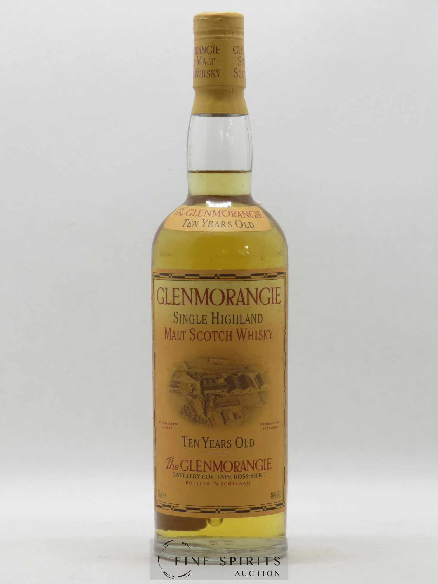 Glenmorangie 10 years Of. Martini Rossi, Torino Single Highland Malt - Lot de 1 bouteille - 0