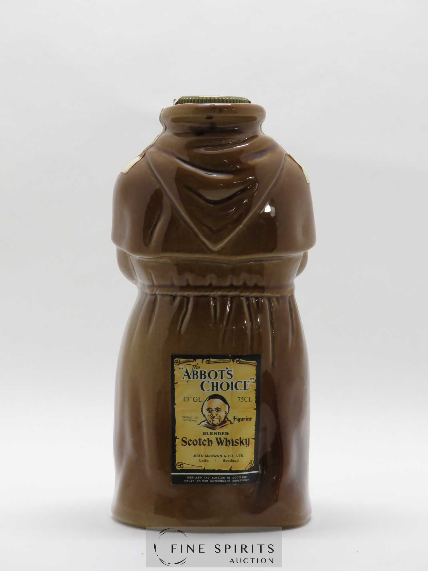 Abbots Choice Of. Ceramic Figurine - Posten von 1 Flasche - 2