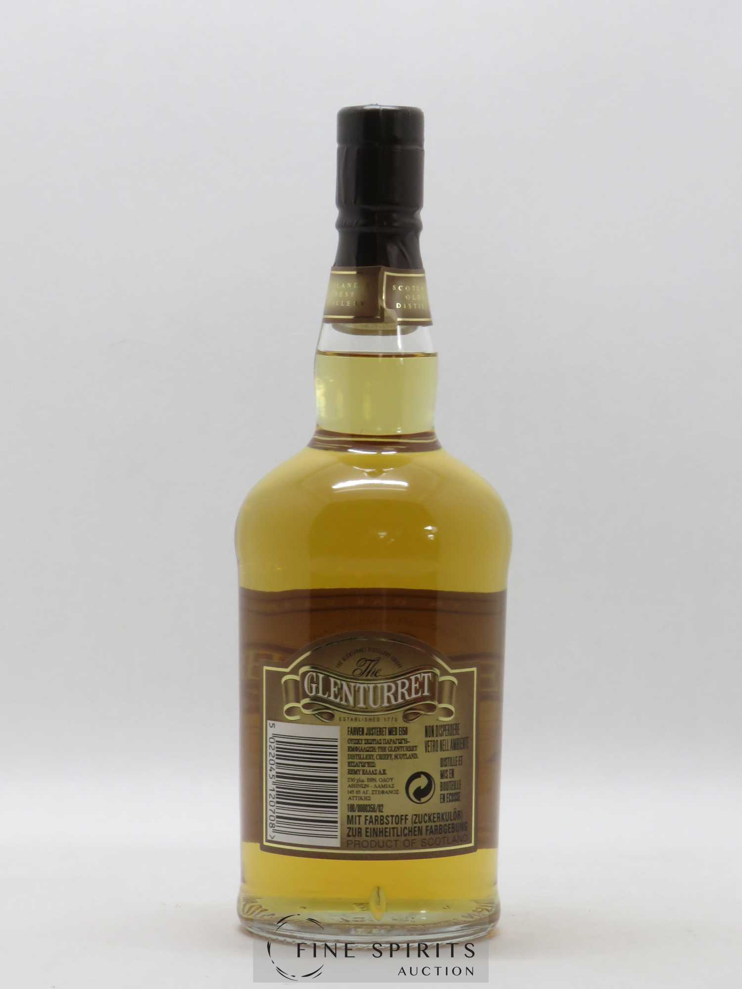 Glenturret 12 years Of. 1775 Single Highland Malt Scotch Whisky - Lot de 1 bouteille - 2