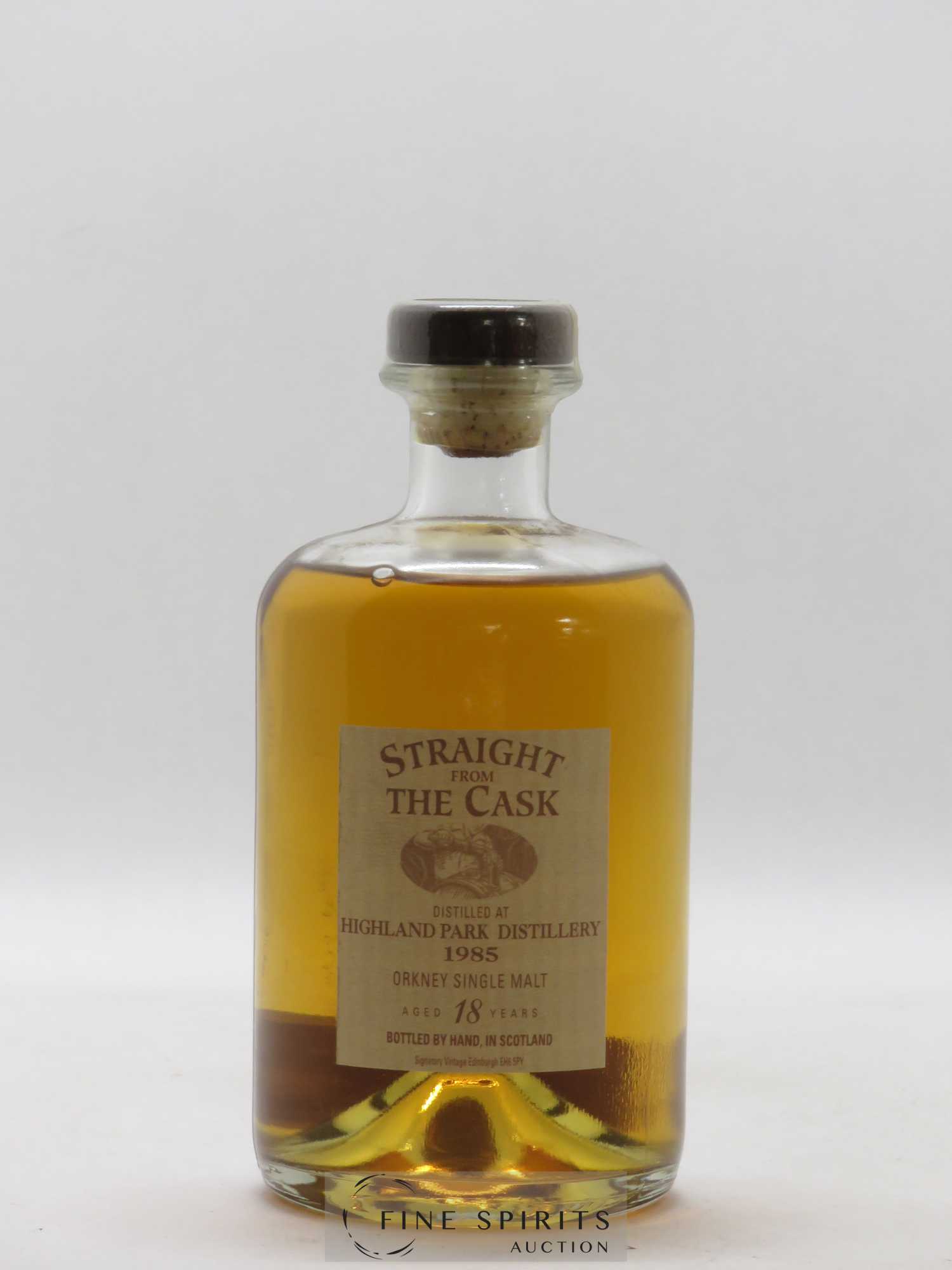 Highland Park 18 years 1985 Signatory Vintage Single Sherry Hogshead n°2915 LMDW Straight From The Cask 50cl - Posten von 1 Flasche - 0