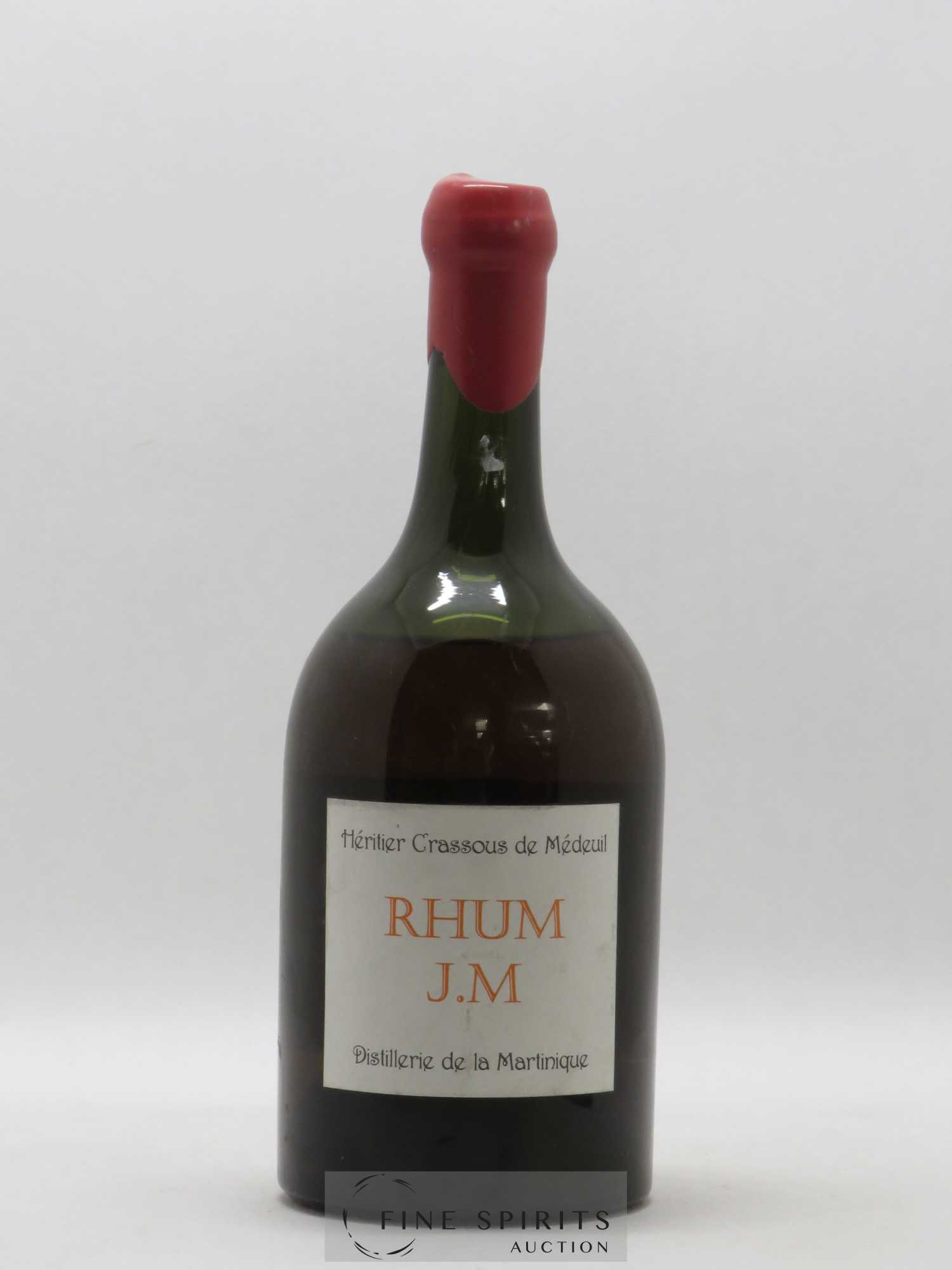J.M 5 years 2000 Of. Single Cask n°10259 Limited Edition 299 Bottles C.Collins Heritier Crassous de Médeuil - Lot de 1 bouteille - 0